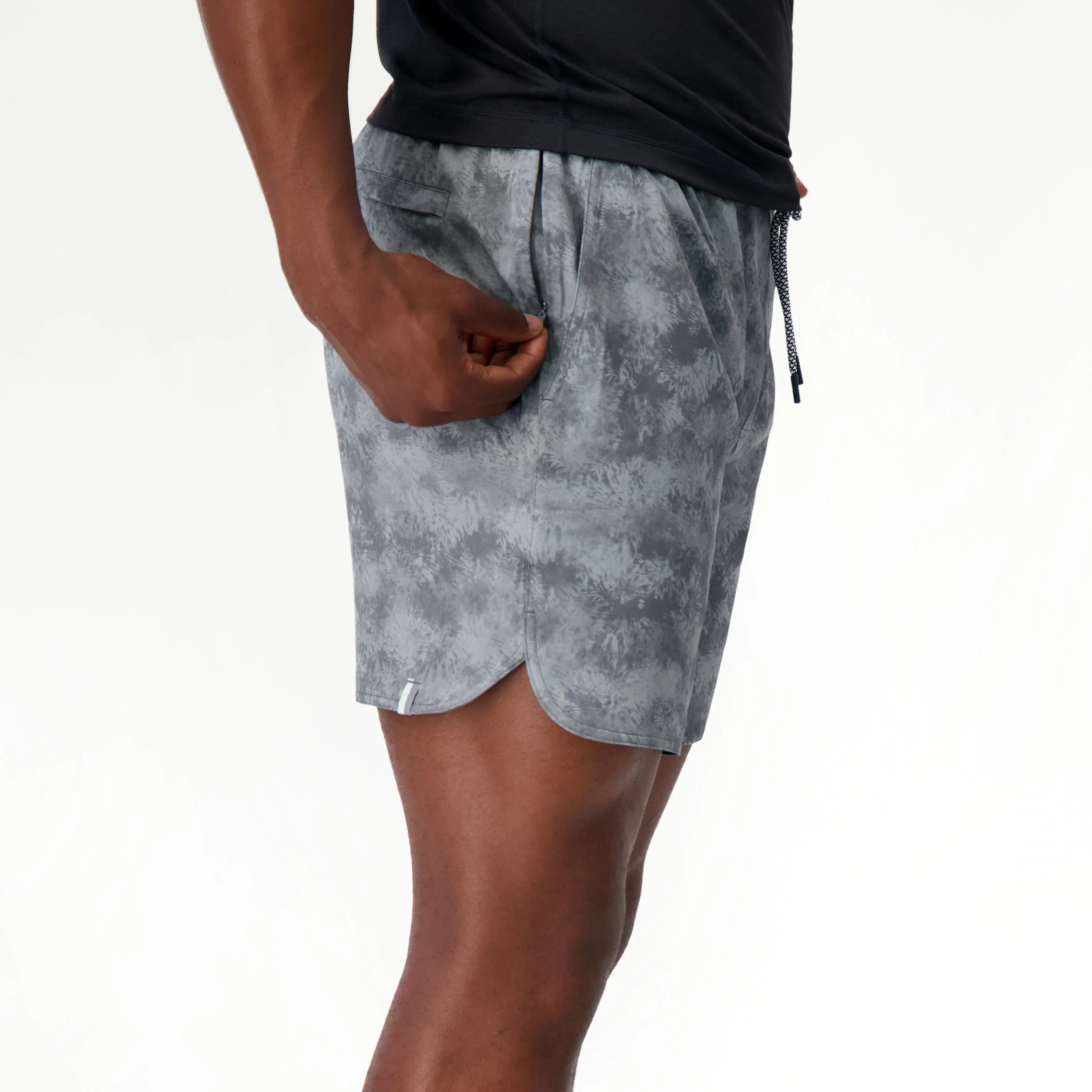 Grit Gym Short - 7" | The Phantom - Thunder Grey/Charcoal Grey - Image 4
