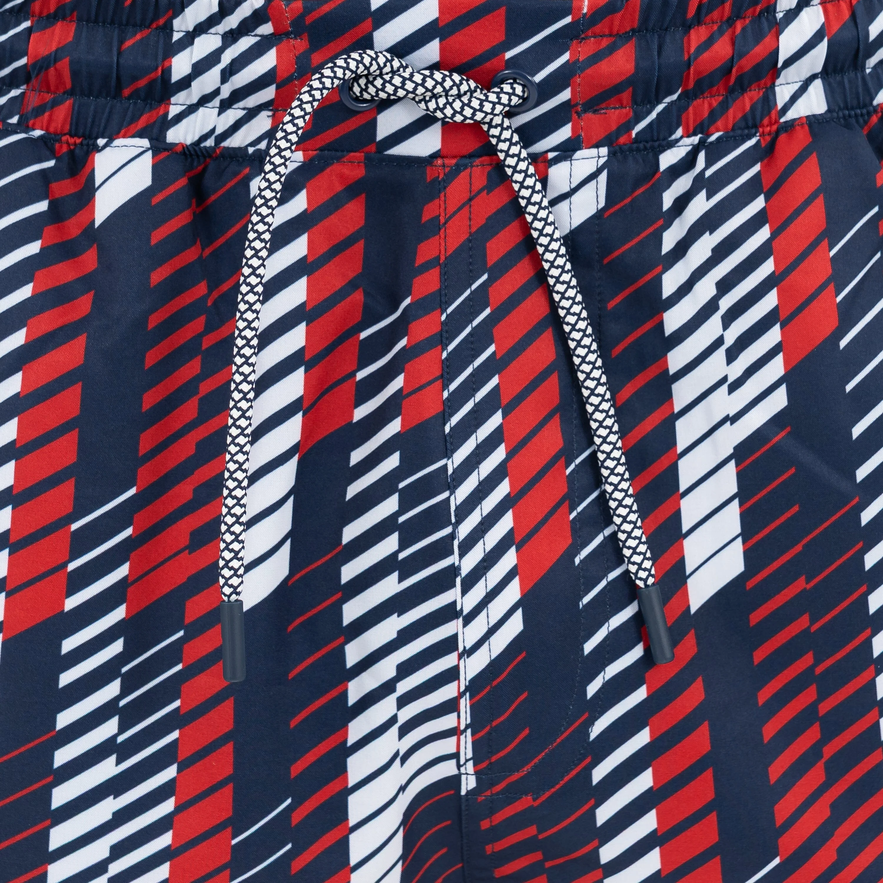 Grit Gym Short - 7" | The Strike - Fleet Navy/Cardinal Red - Image 9