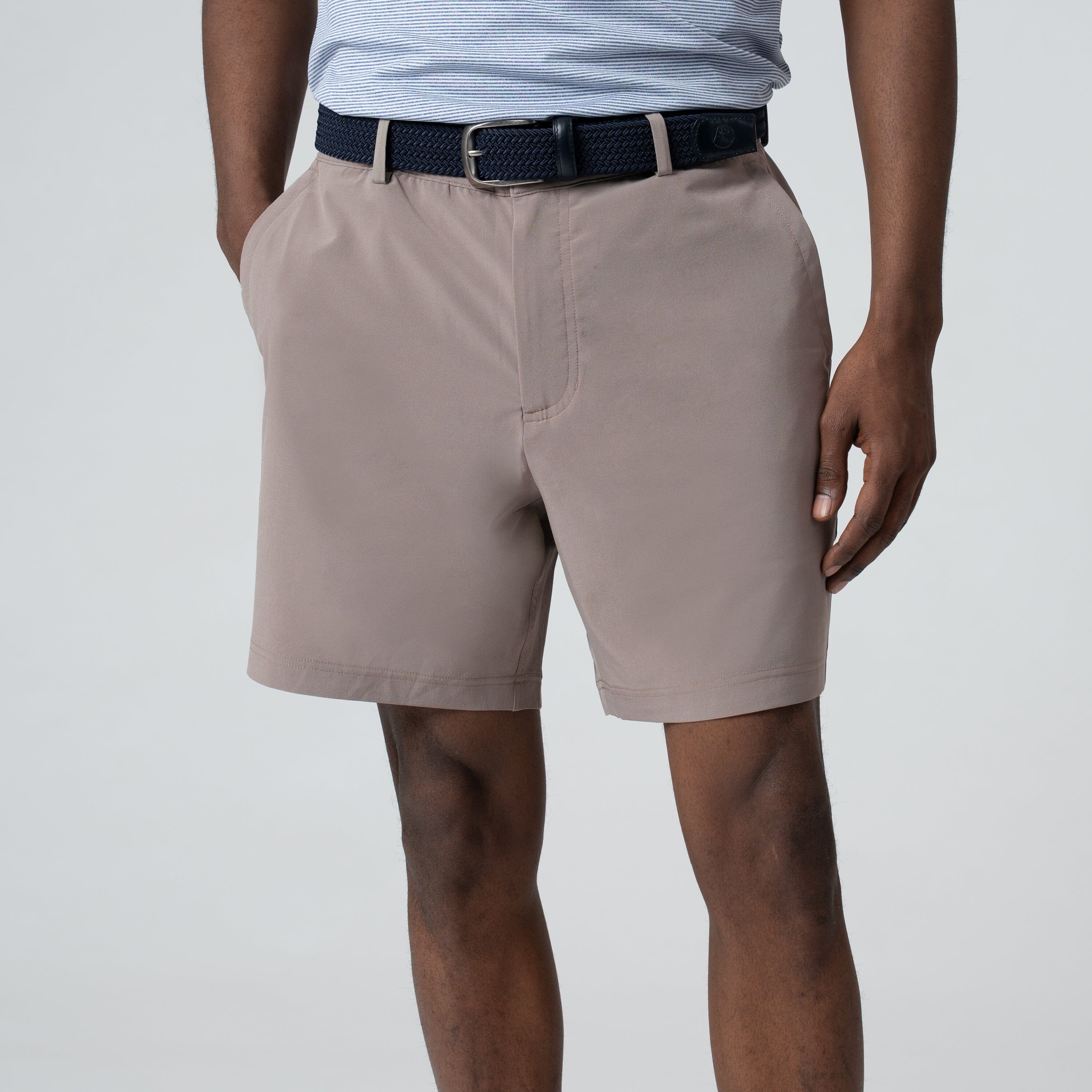 Lightweight Looper Short | Solid - Greyhawk