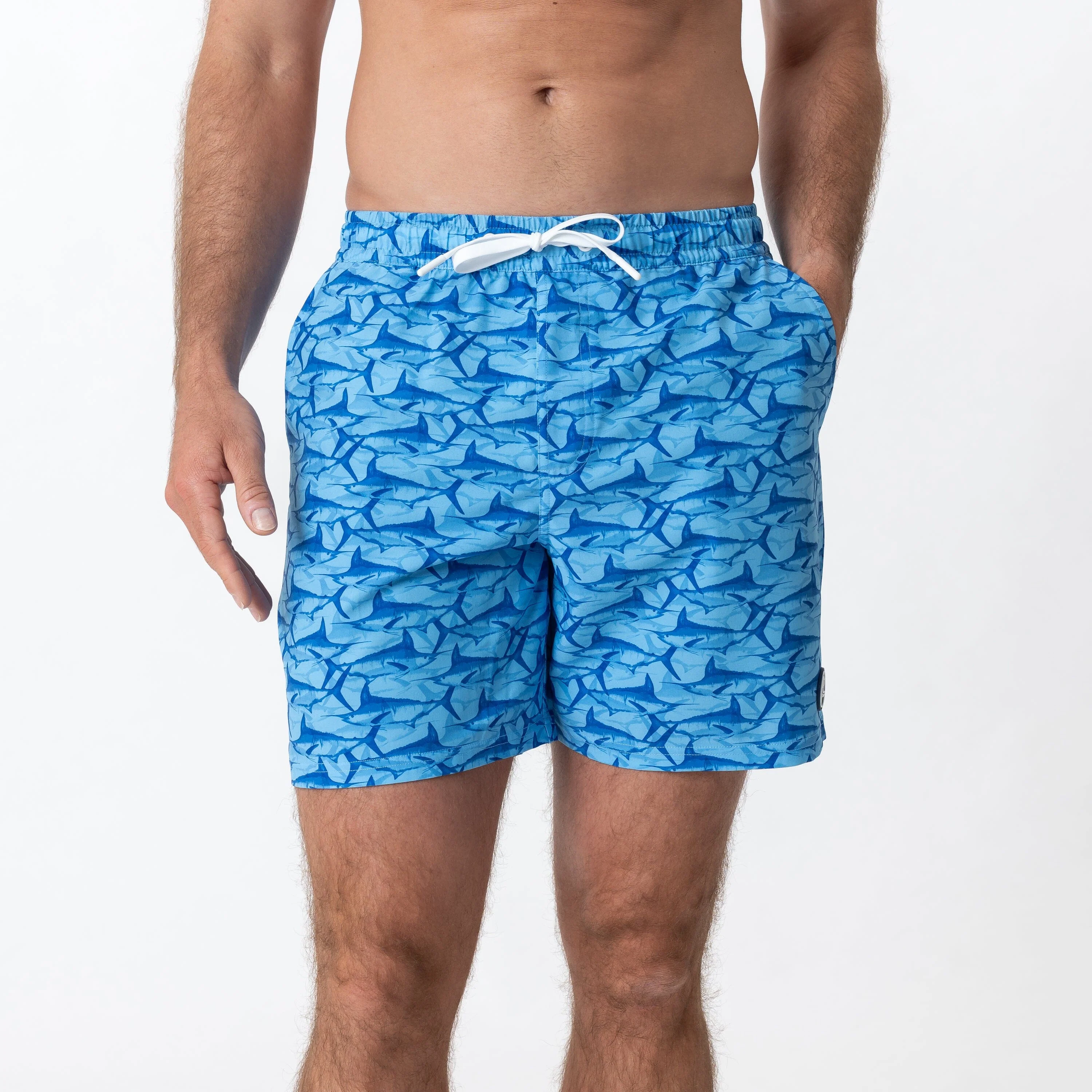 Medley Swim Trunk | The Marlin - Lake Blue/Ocean Blue