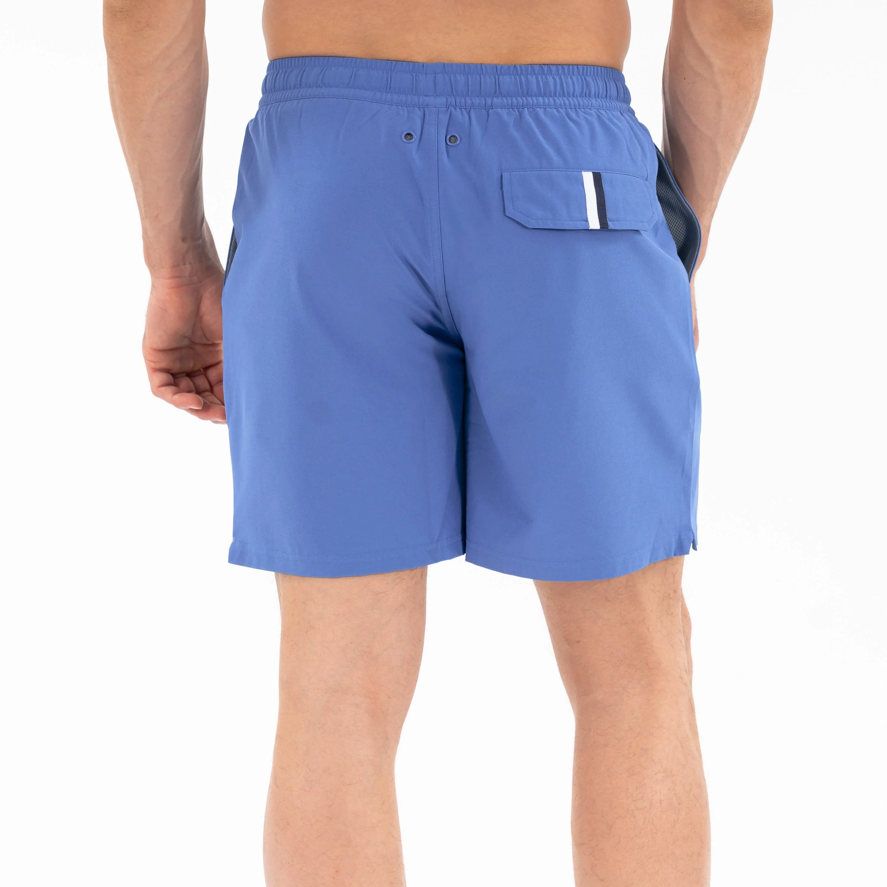 Medley Swim Trunk | Solid - Lavender Blue - Image 2