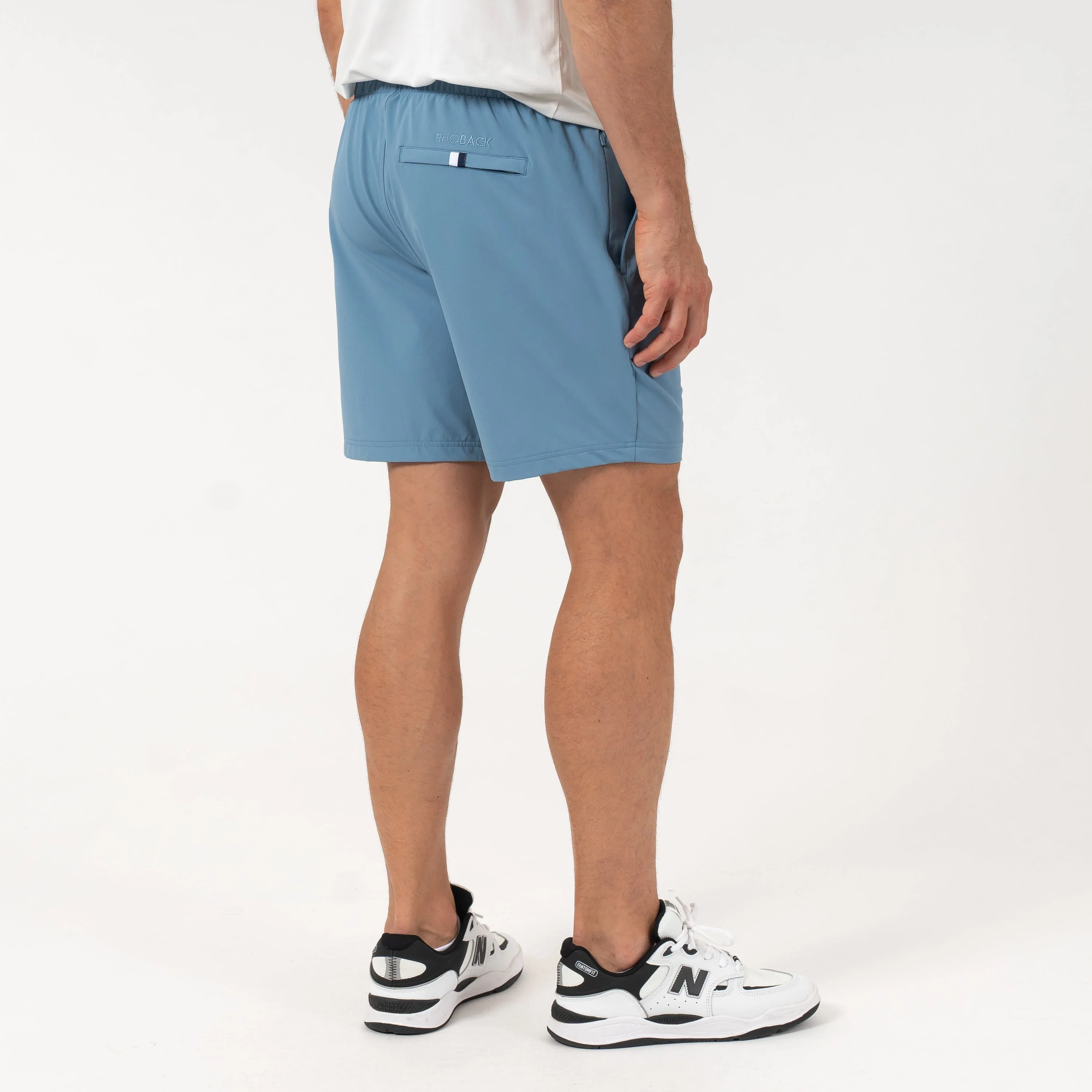 Everyday Short | Solid - Cadet Blue - Image 6