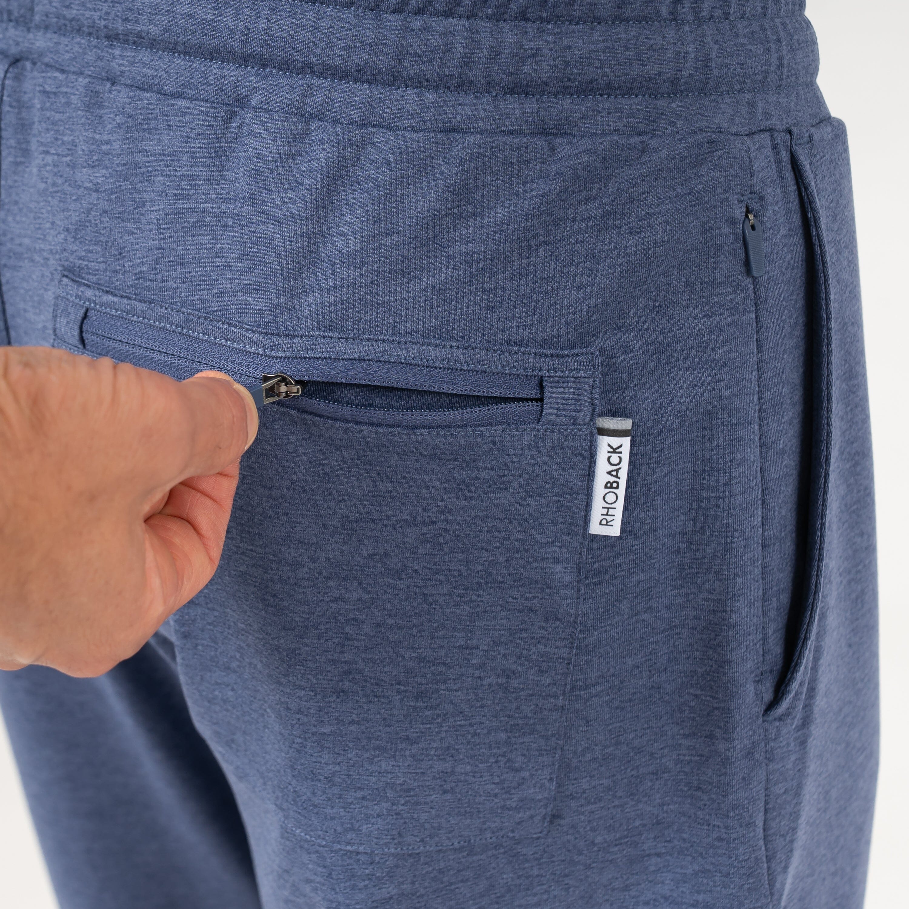 Sprint Performance Jogger | Heather - Coastal Blue/Coastal Blue - Image 4