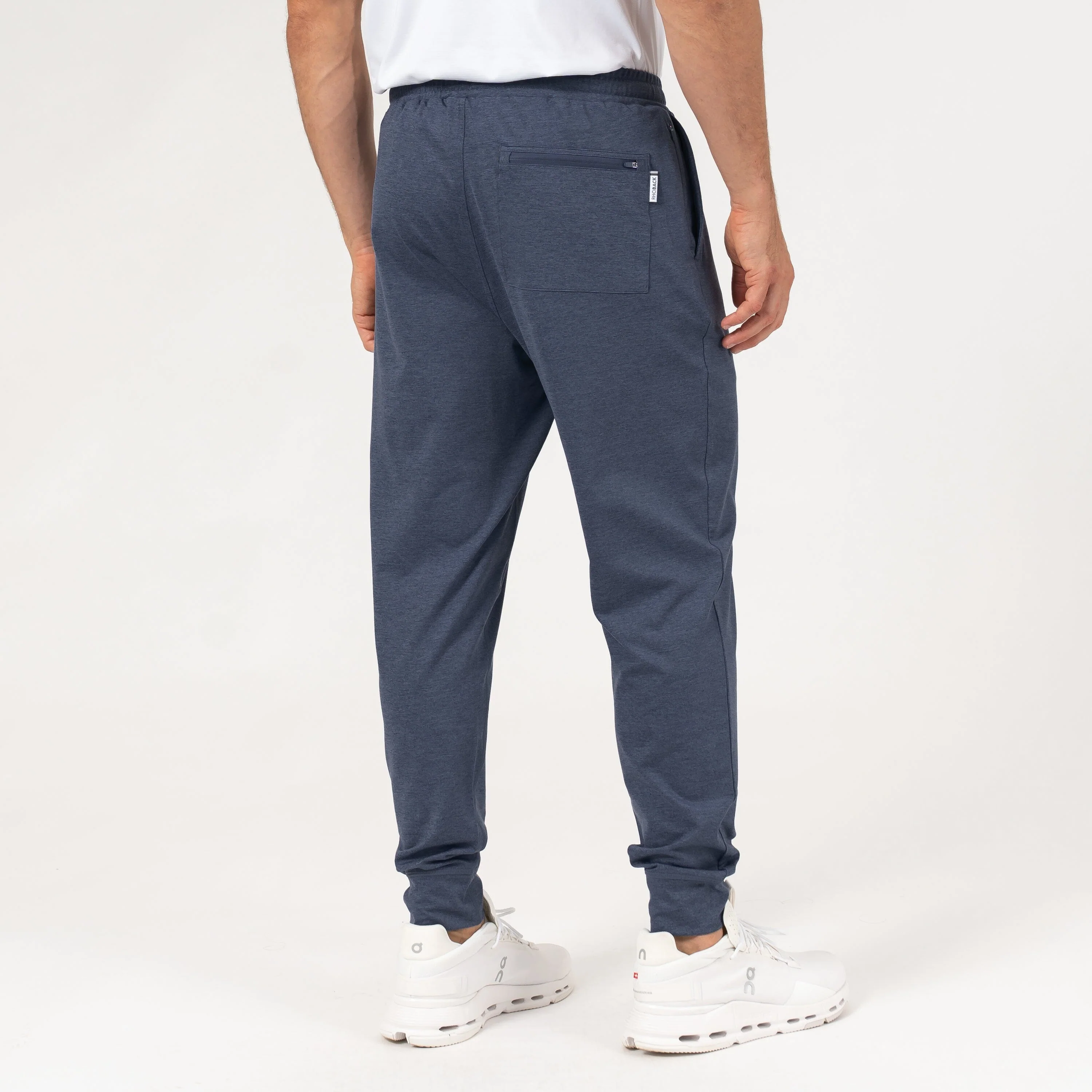 Sprint Performance Jogger | Heather - Slate Blue/Granite Blue - Image 2