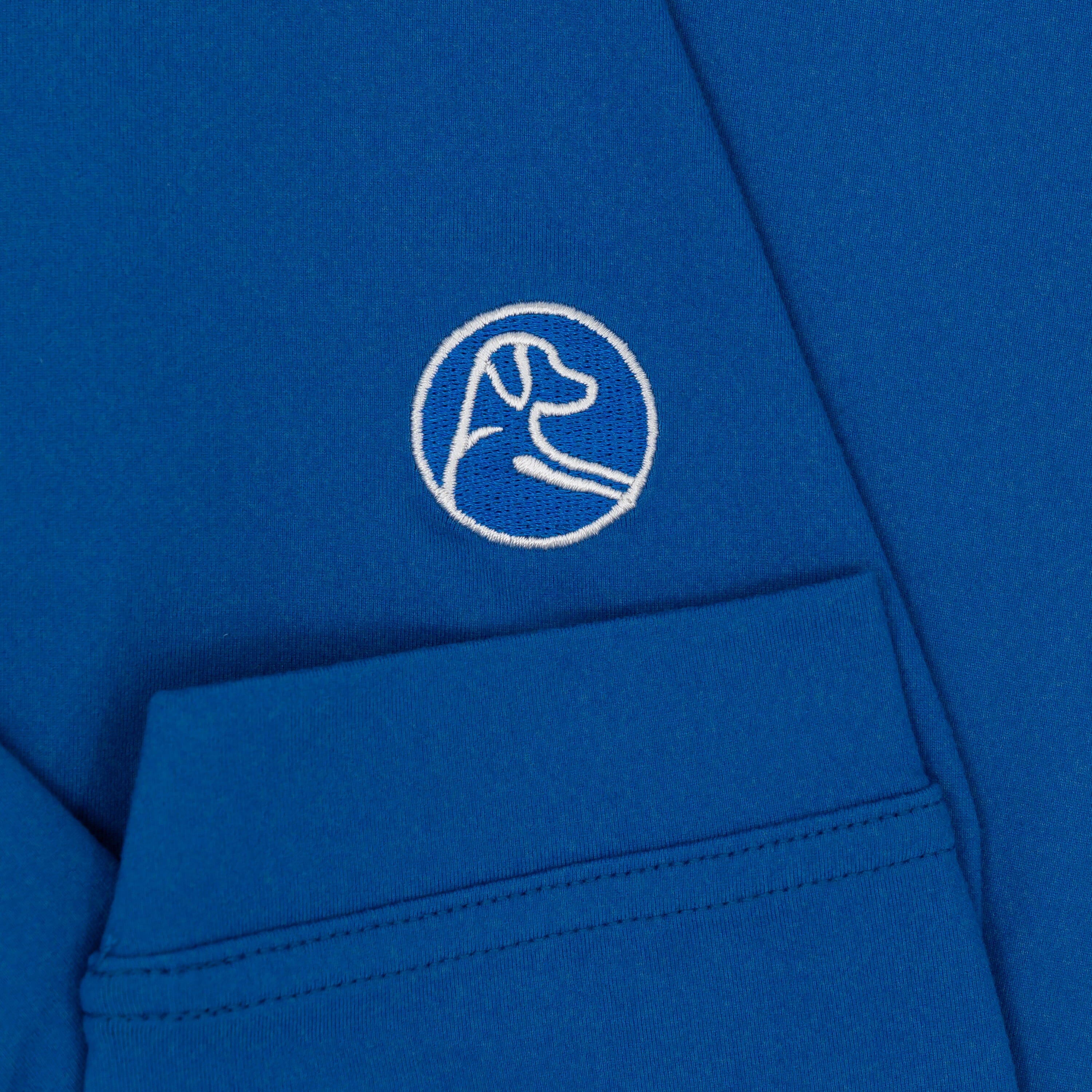 Solid Collegiate Q-Zip - Pitt | Solid - Azure Blue - Pitt - 1 - Image 4