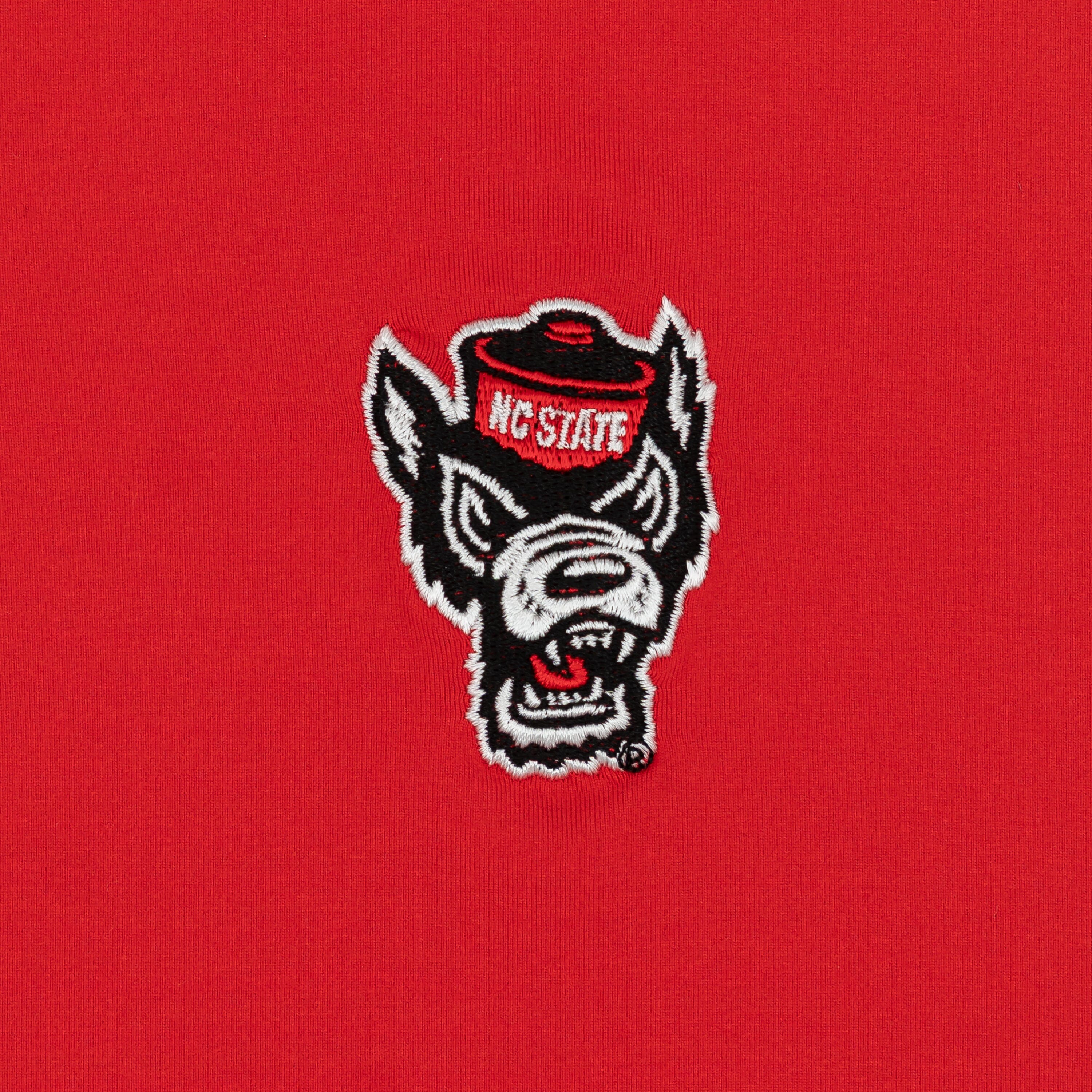 Solid Collegiate Q-Zip - NC State | Solid - Cherry Red - NC State - 1 - Image 3