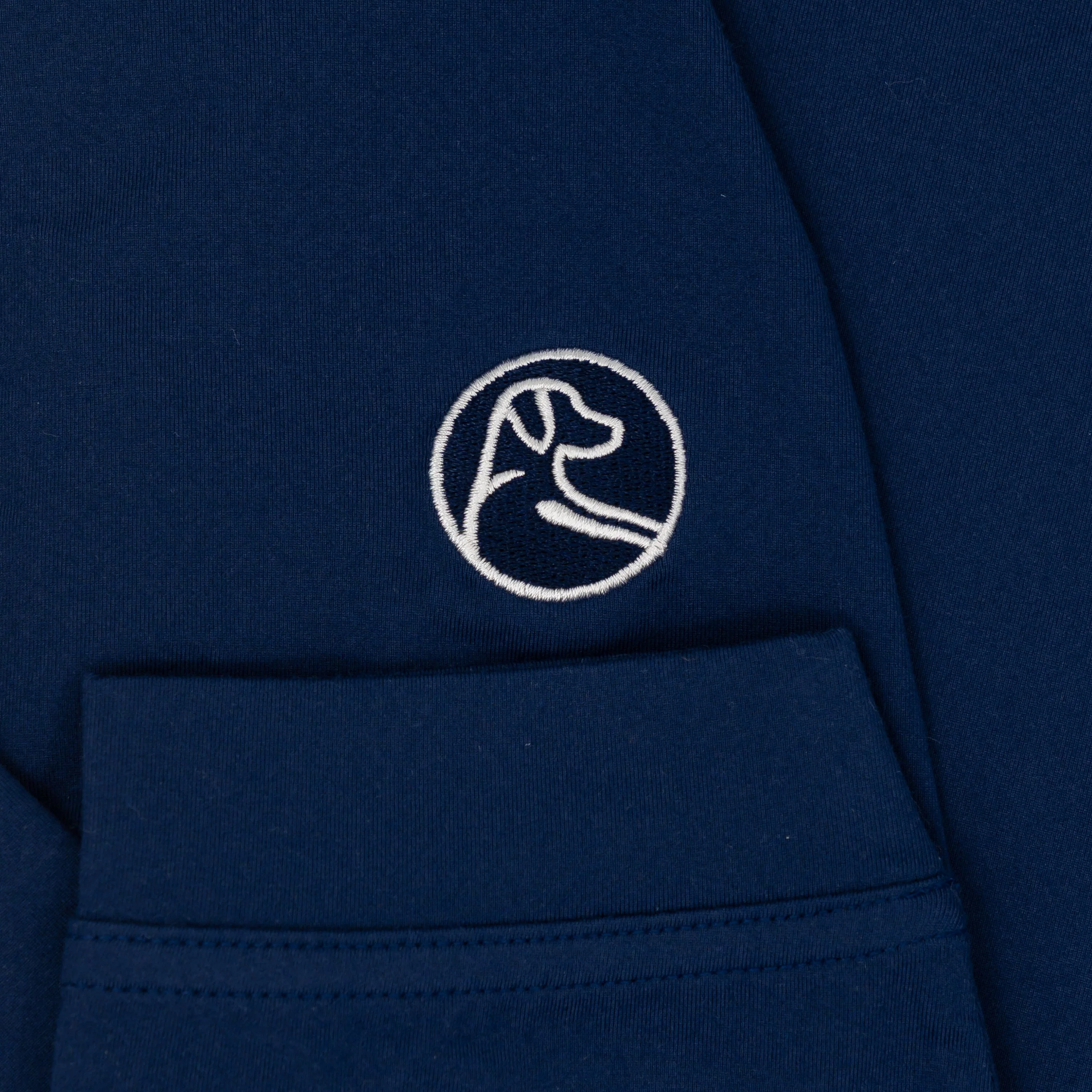 Solid Collegiate Q-Zip - Auburn | Solid - Dock Blue - Auburn - 2 - Image 3