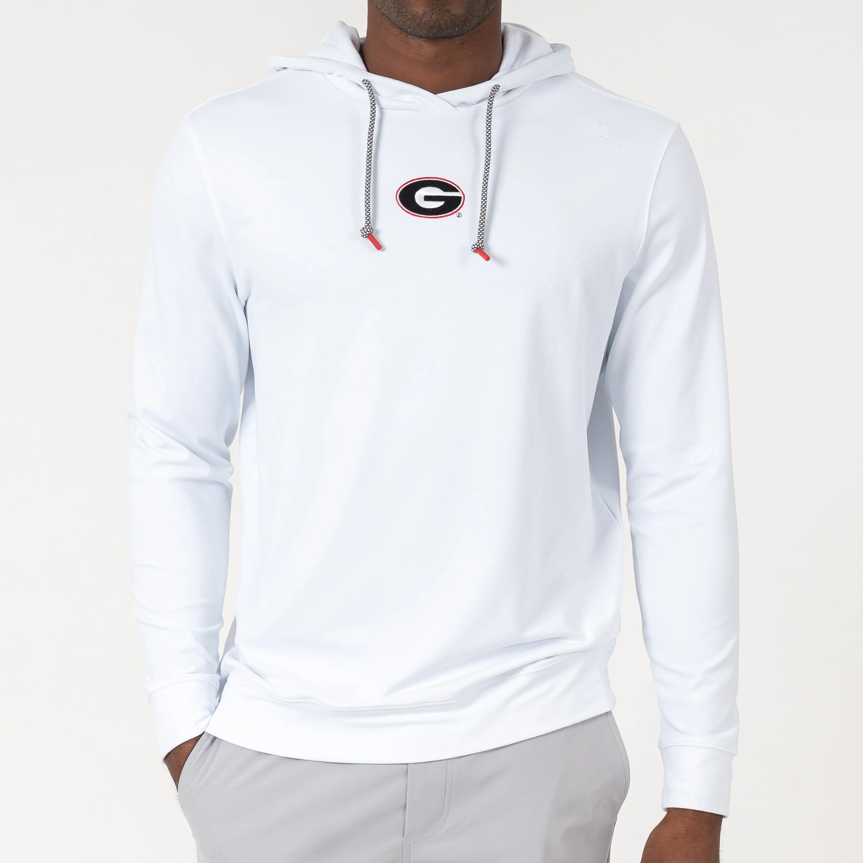 Hesi Collegiate Hoodie - Georgia | Solid - White - Georgia - 1
