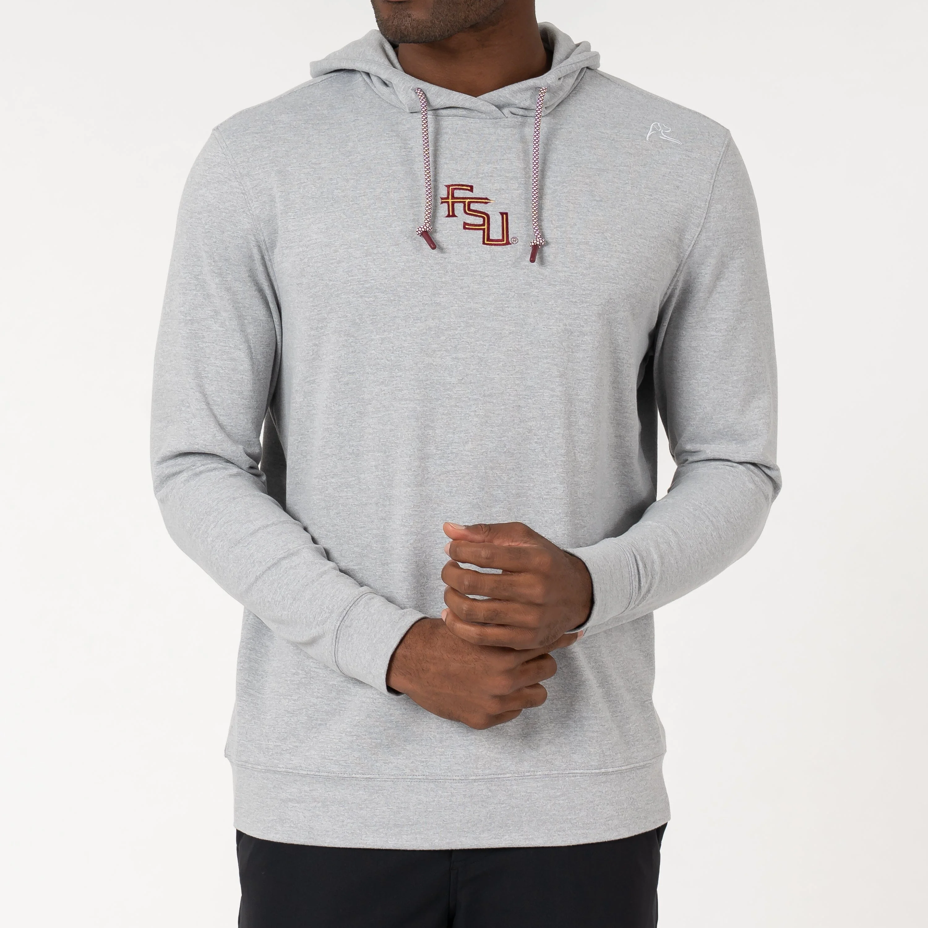 Hesi Collegiate Hoodie - Florida State | Heather - Stainless Steel/White - Florida State - 1