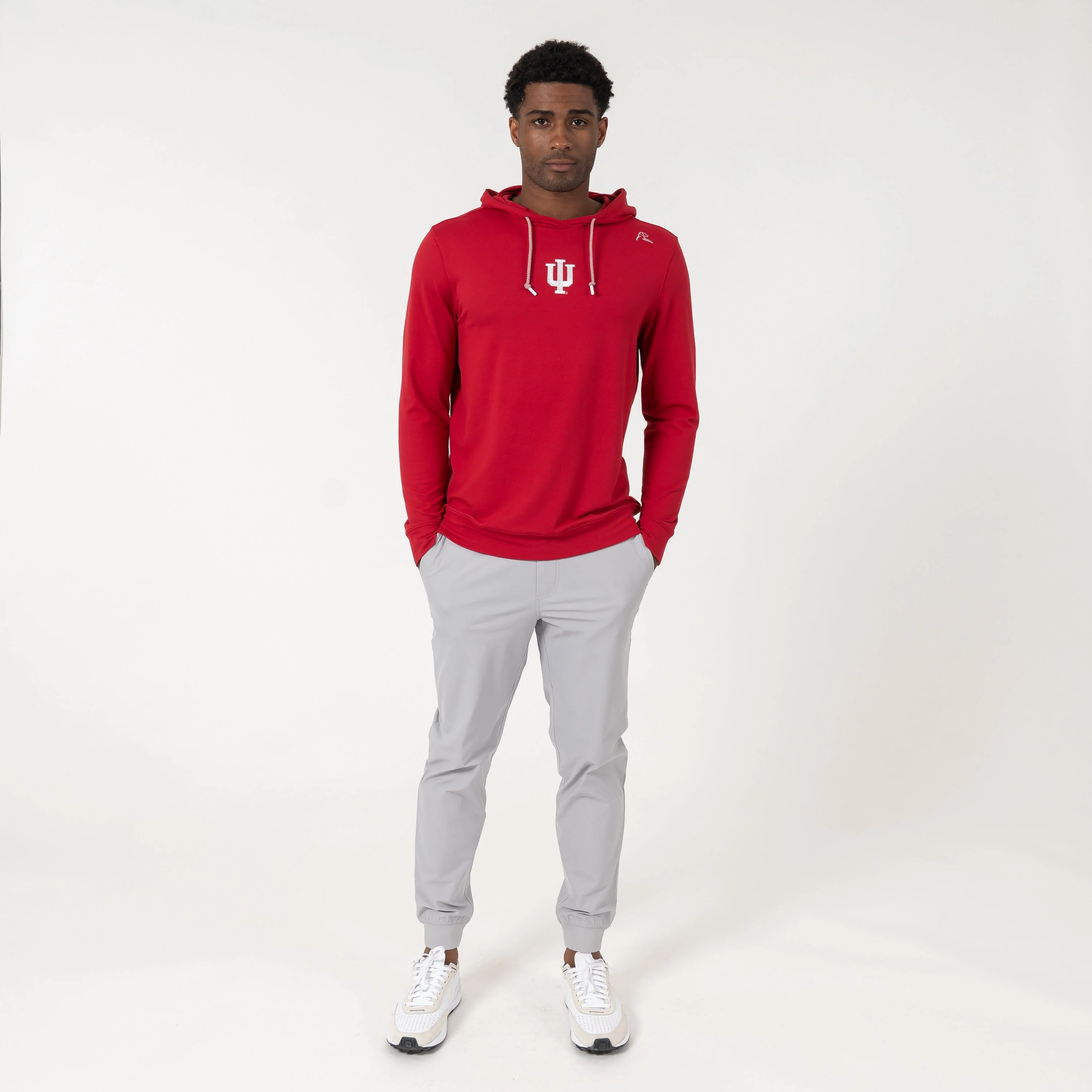 Hesi Collegiate Hoodie - Indiana | Solid - Carmine Red - Indiana - 1 - Image 6