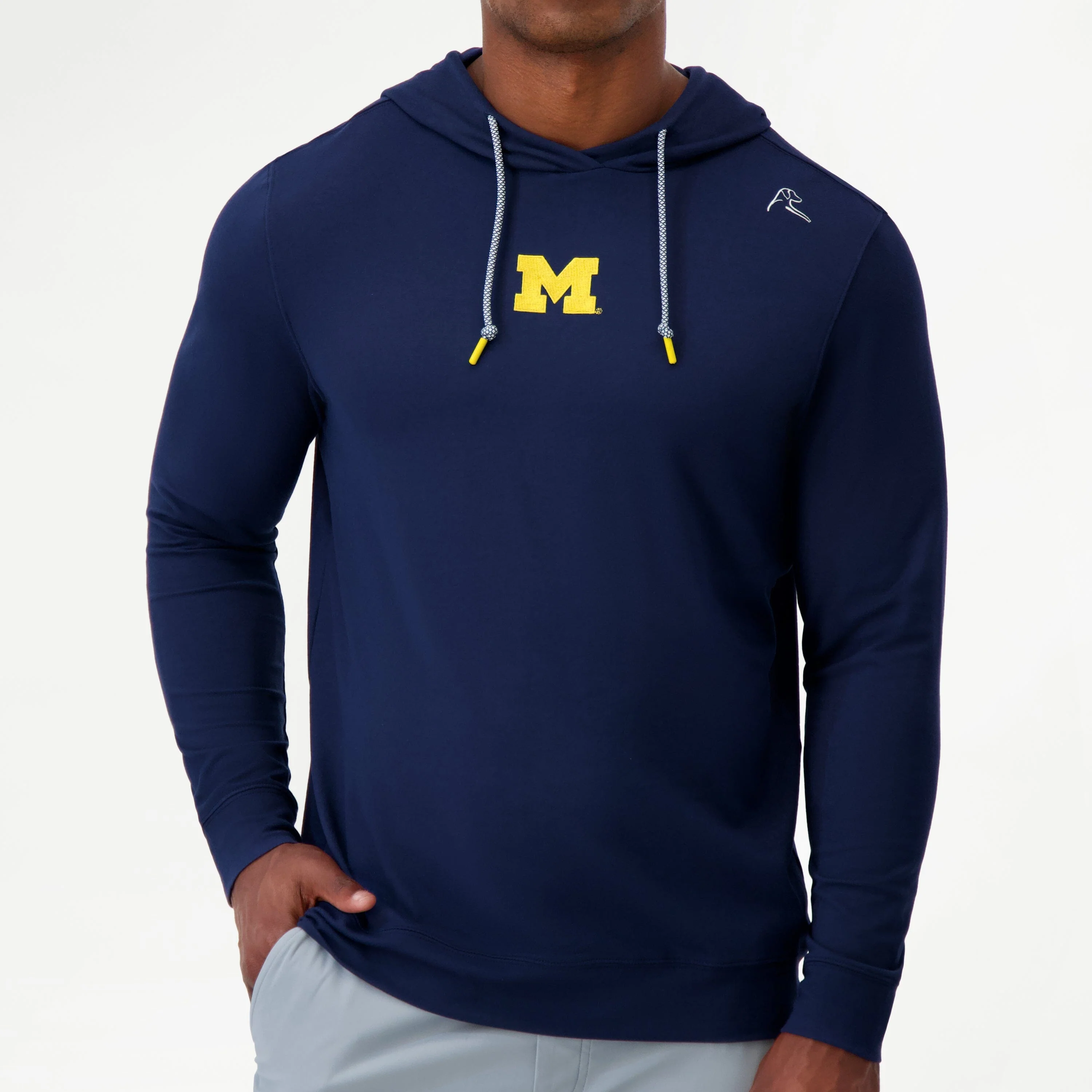 Hesi Collegiate Hoodie - Michigan | Solid - Indigo Blue - Michigan - 1