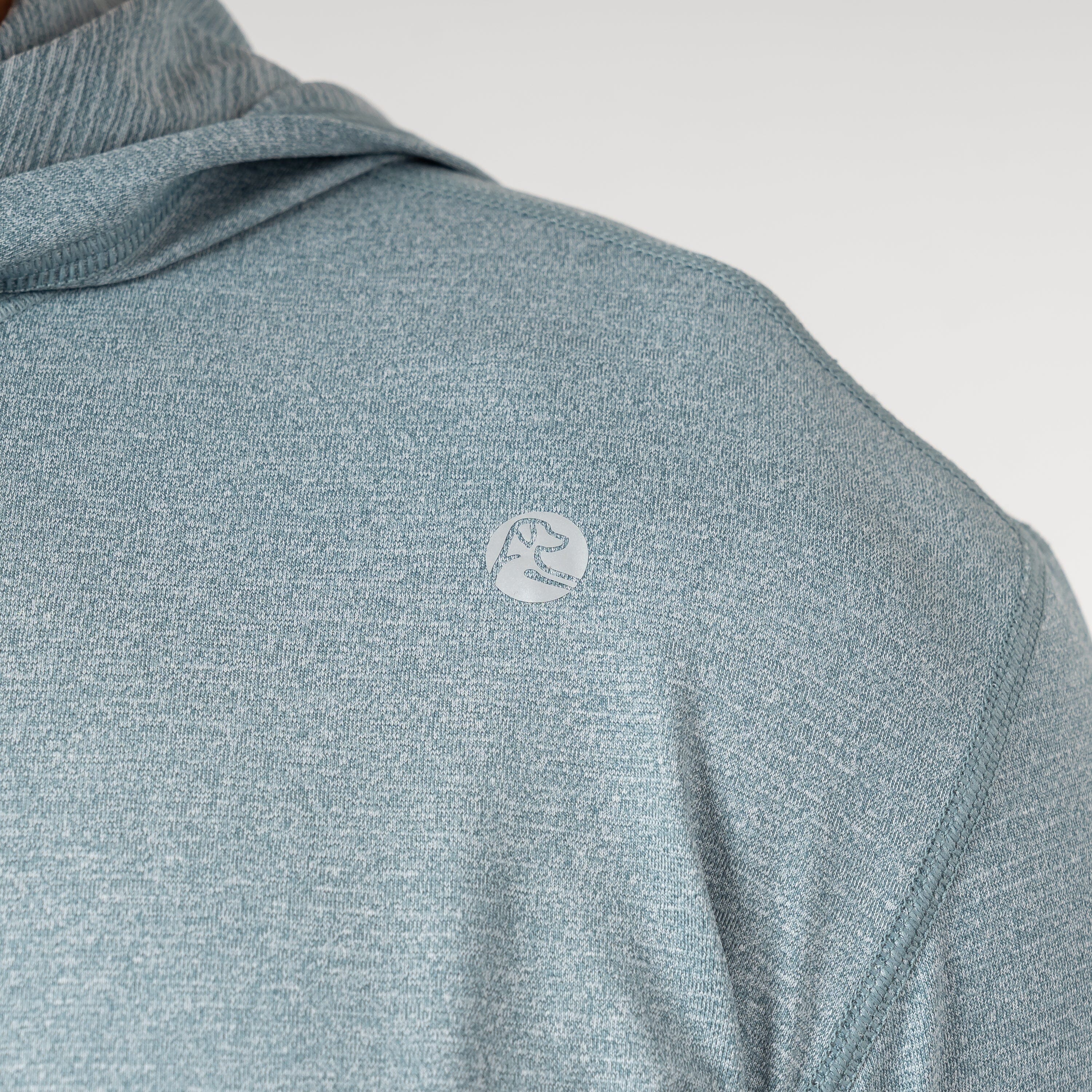 Blitz Tech Hoodie | Heather - Stinger Green/White - Image 4