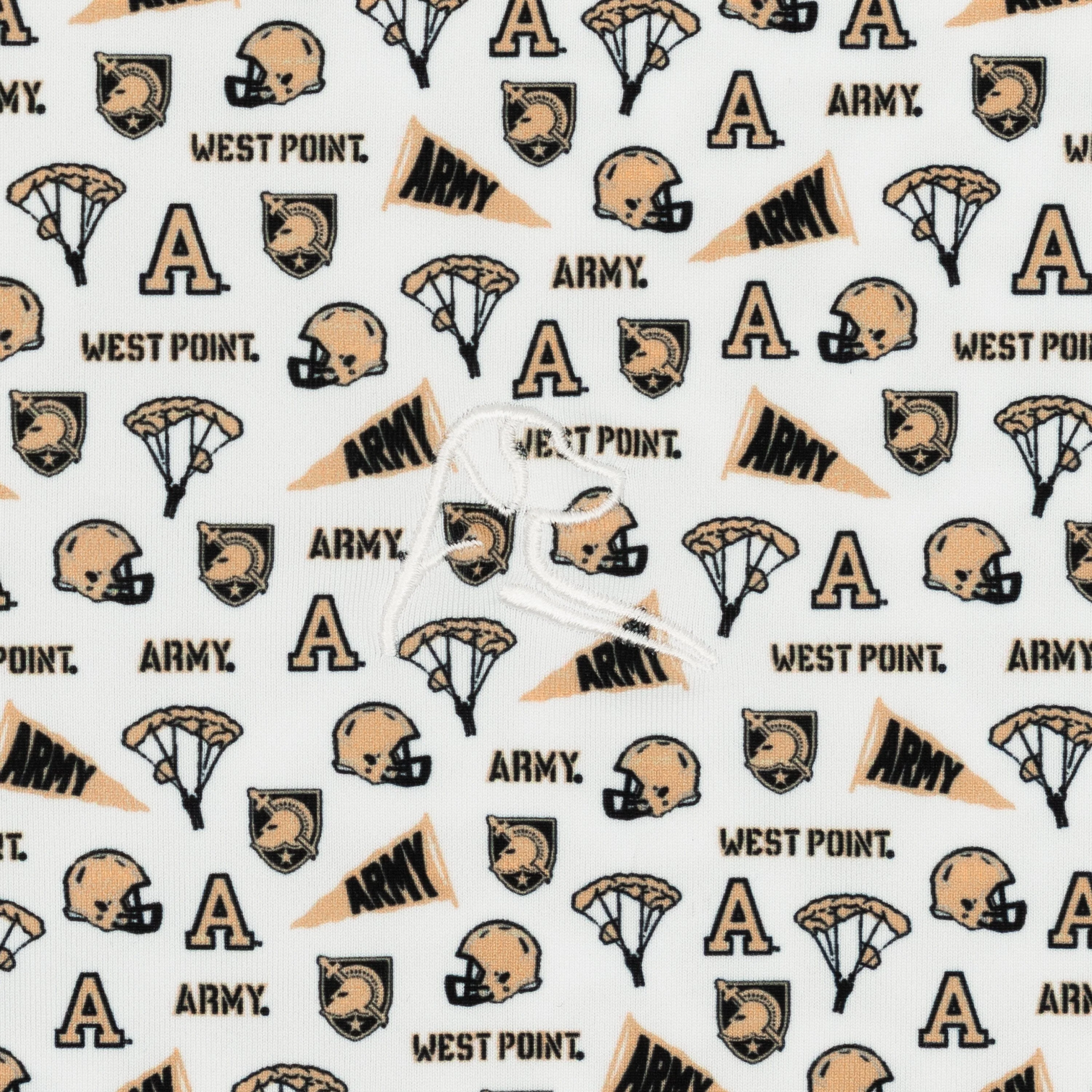 The Army Gameday | Collegiate Polo | The Army Gameday - White/Desert Sands - Image 3