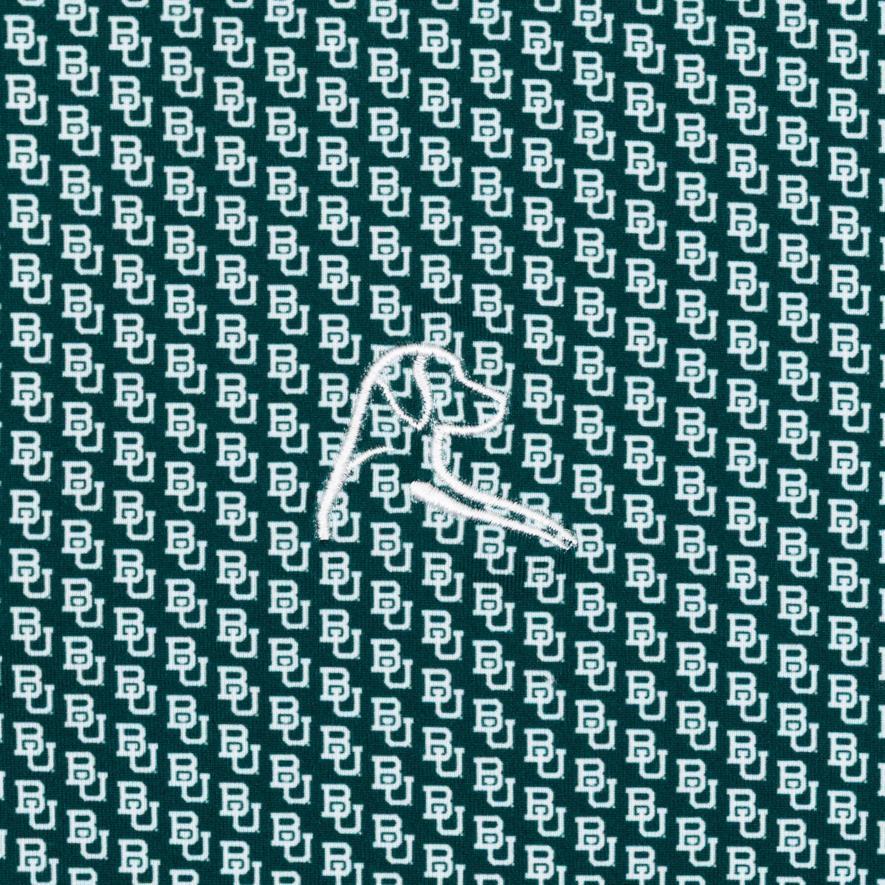 The Baylor Sic 'Em™ | Collegiate Polo | The Baylor Sic 'Em™ - Evergreen/White - Image 3