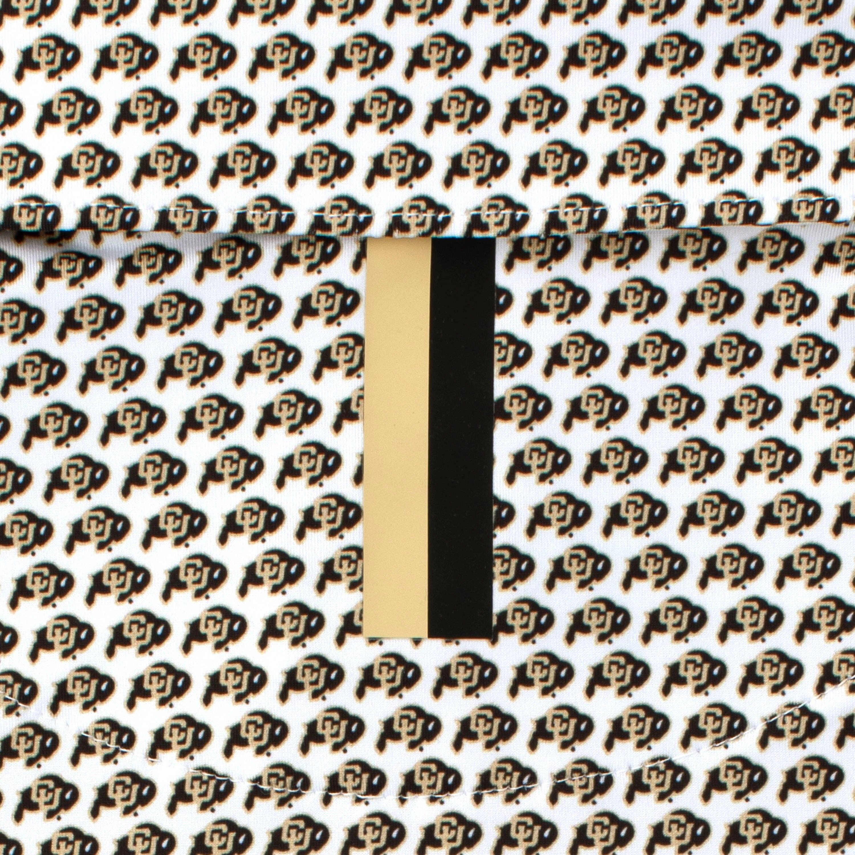 The Colorado Buffaloes® | Collegiate Polo | The Colorado Buffaloes® - White/Black - Image 4