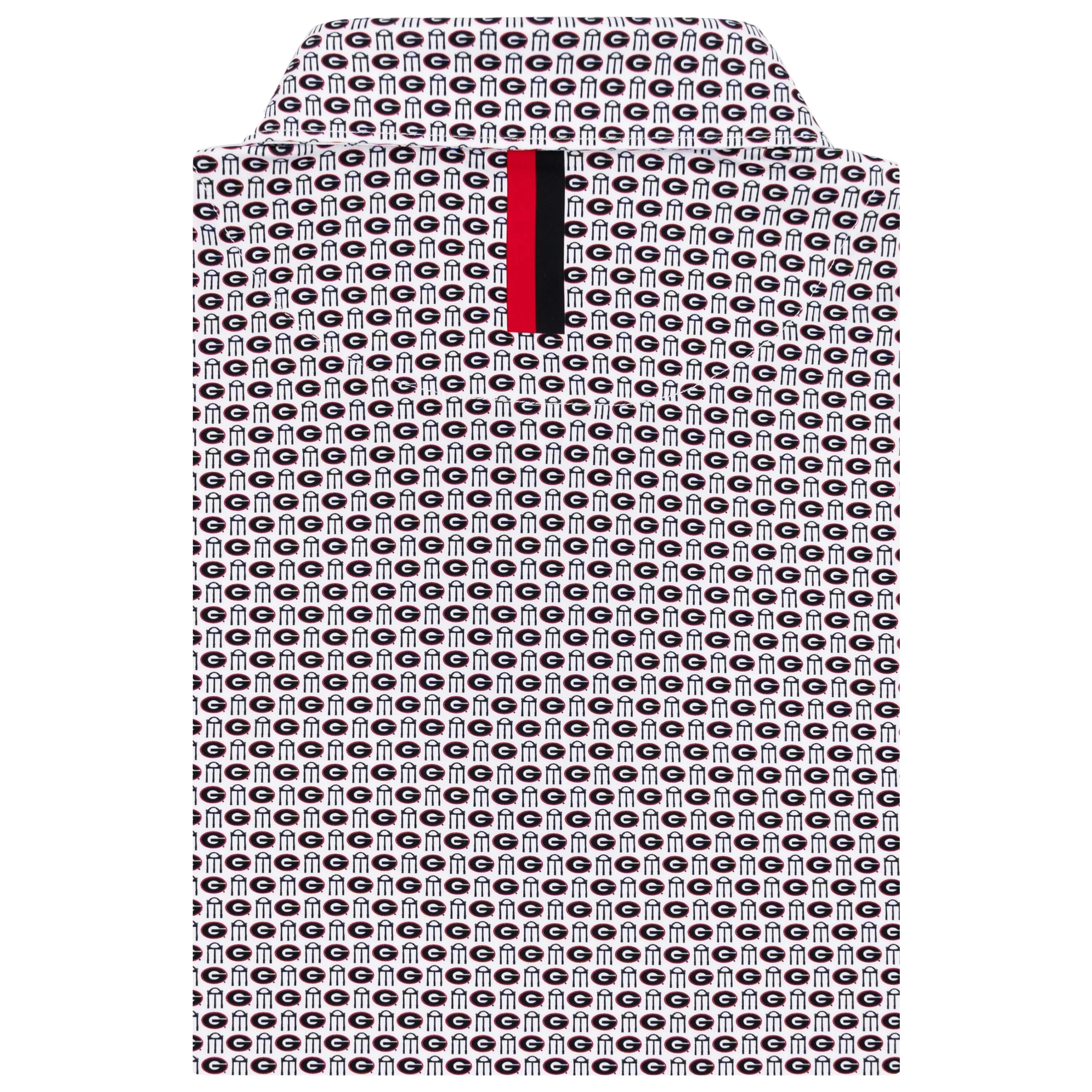 The Georgia Arch | Collegiate Polo | The Georgia Arch - White/Black - Image 2