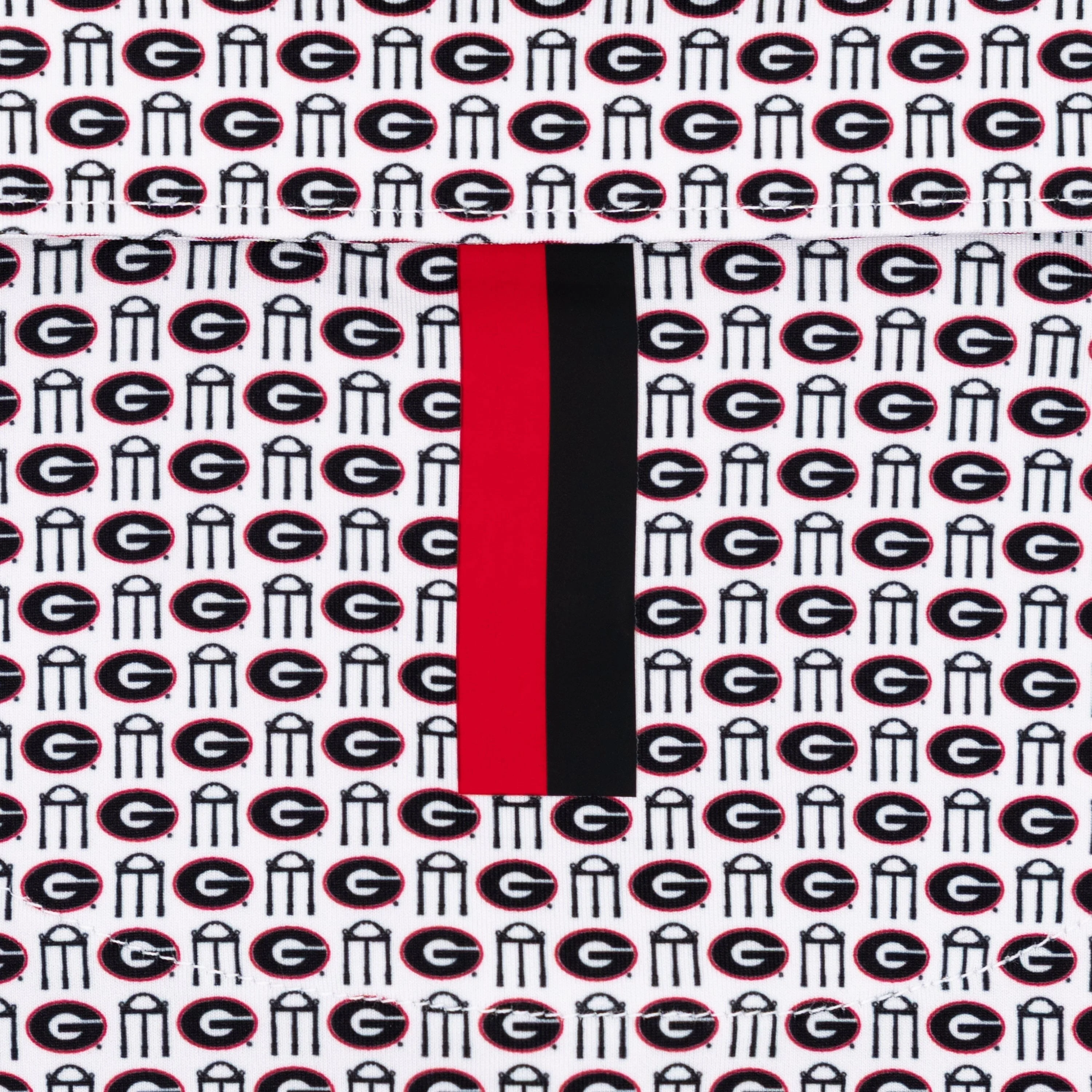 The Georgia Arch | Collegiate Polo | The Georgia Arch - White/Black - Image 4