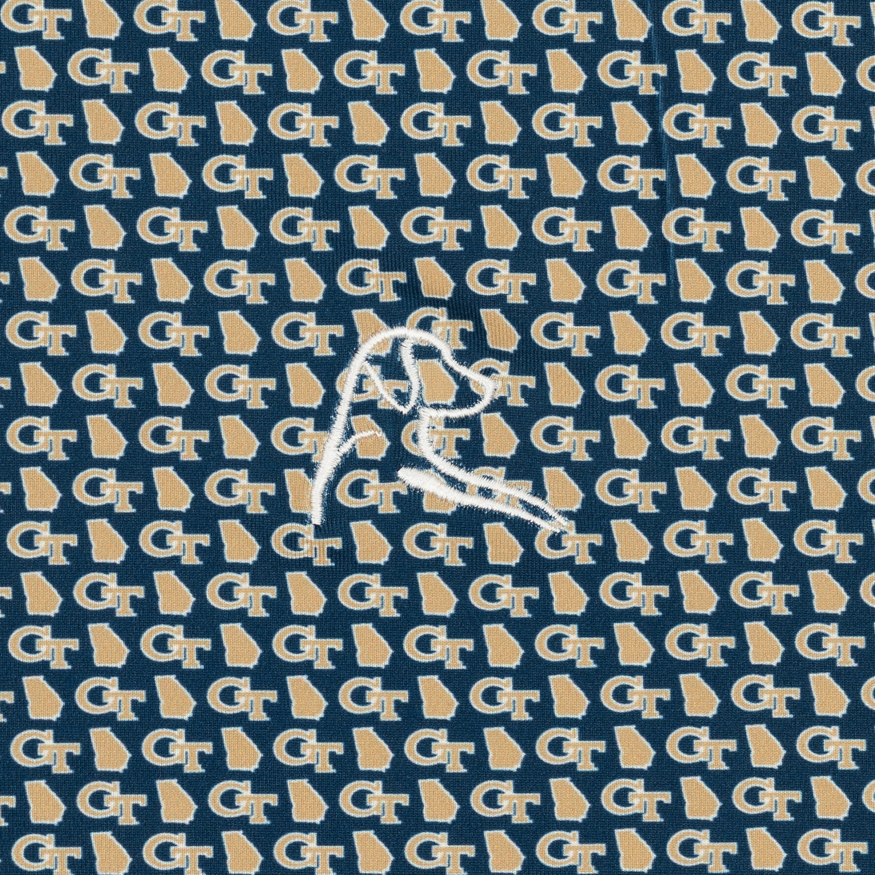 The Georgia Tech Swarm® | Collegiate Polo | The Georgia Tech Swarm® - Suit Navy/Bronze Dust - Image 3