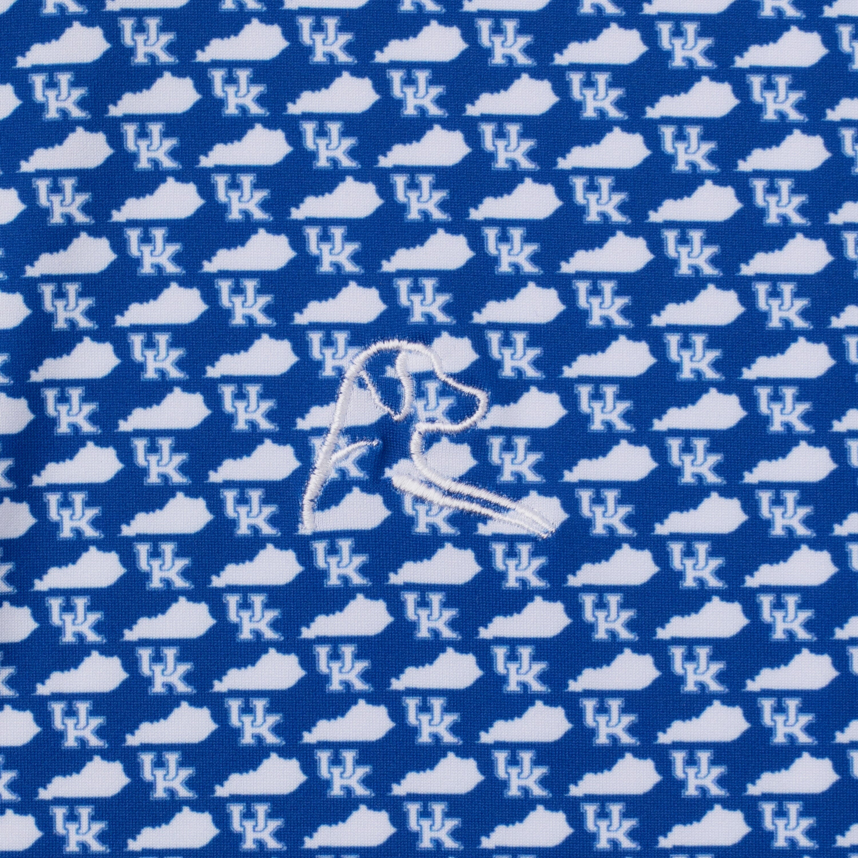 The Kentucky Wildcats™ | Collegiate Polo | The Kentucky Wildcats™ - Azure Blue/White - Image 3