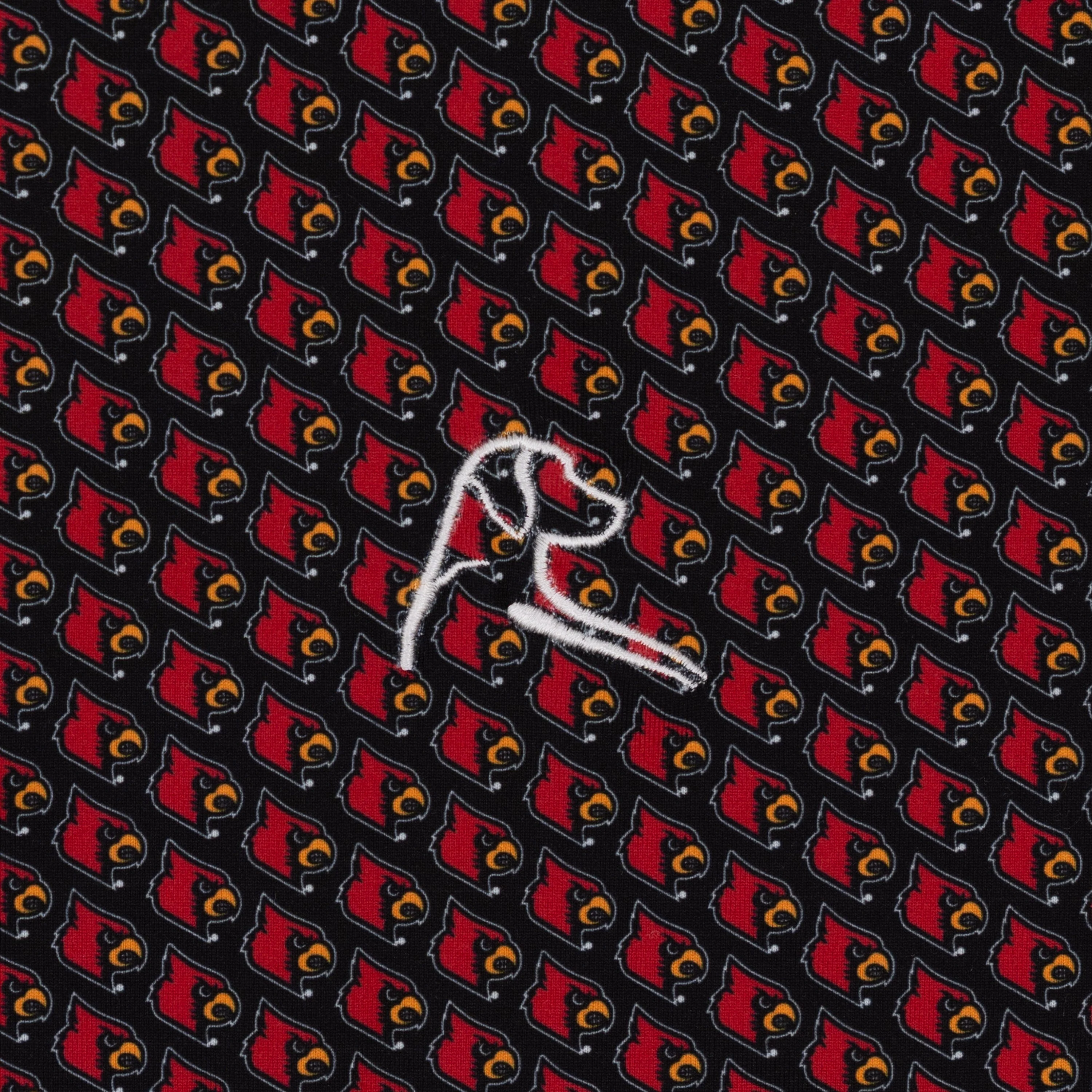 The Louisville Cards® | Collegiate Polo | The Louisville Cards® - Black/Roar Red - Image 3