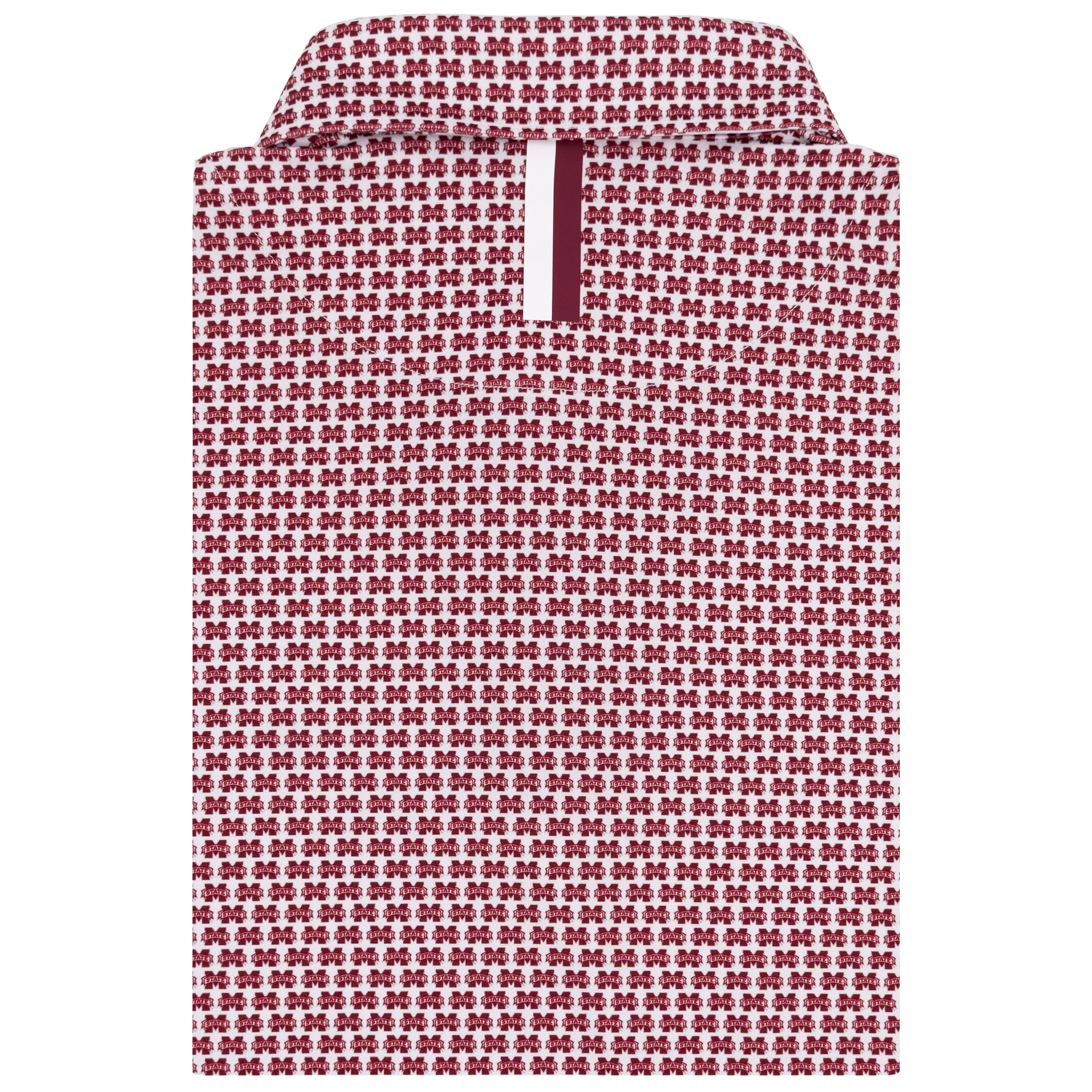 The Mississippi State Bulldogs™ | Collegiate Polo | The Mississippi State Bulldogs™ - White/Maroon - Image 2