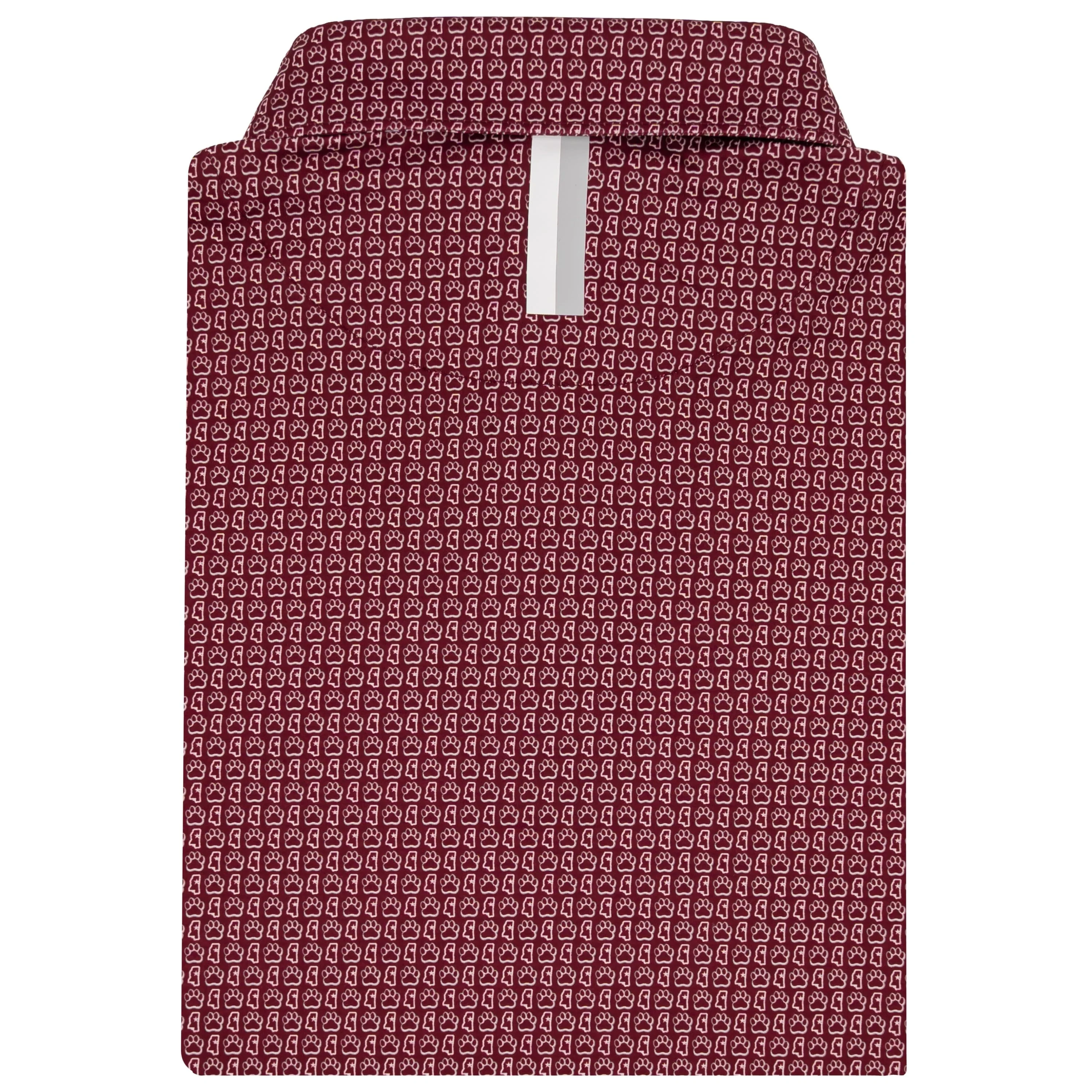 The Mississippi State Bully™ | Collegiate Polo | The Mississippi State Bully™ - Maroon/White - Image 2