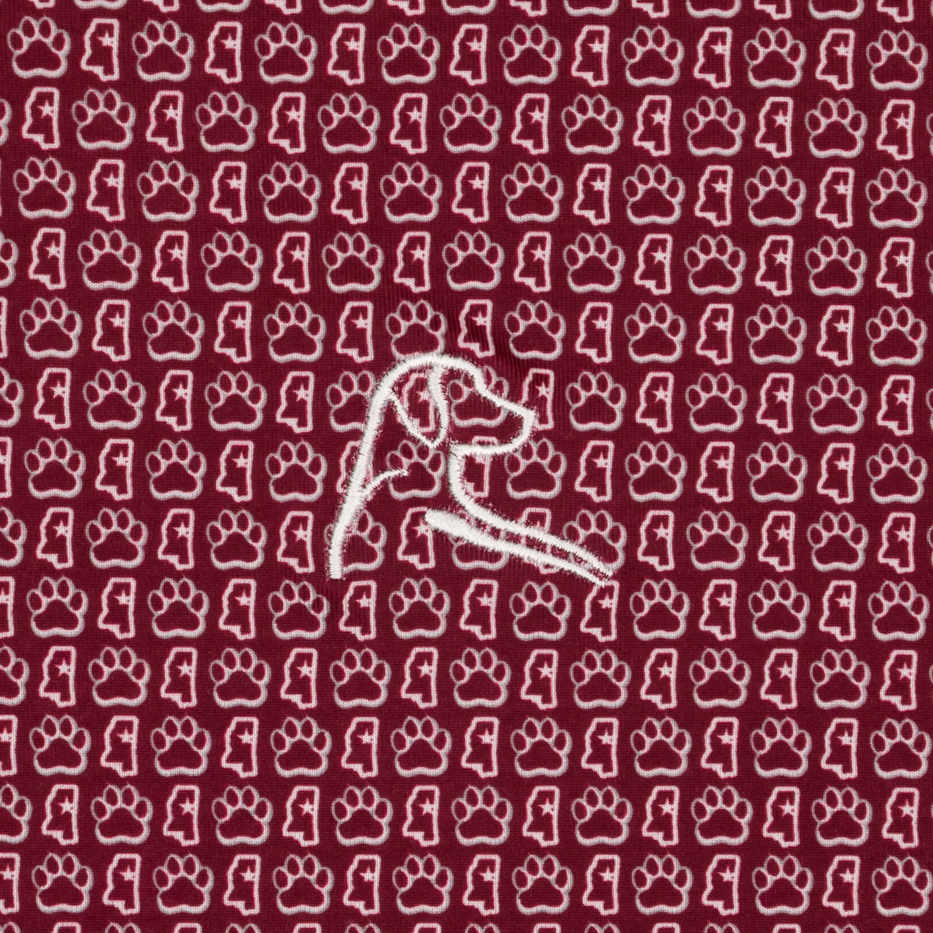 The Mississippi State Bully™ | Collegiate Polo | The Mississippi State Bully™ - Maroon/White - Image 3