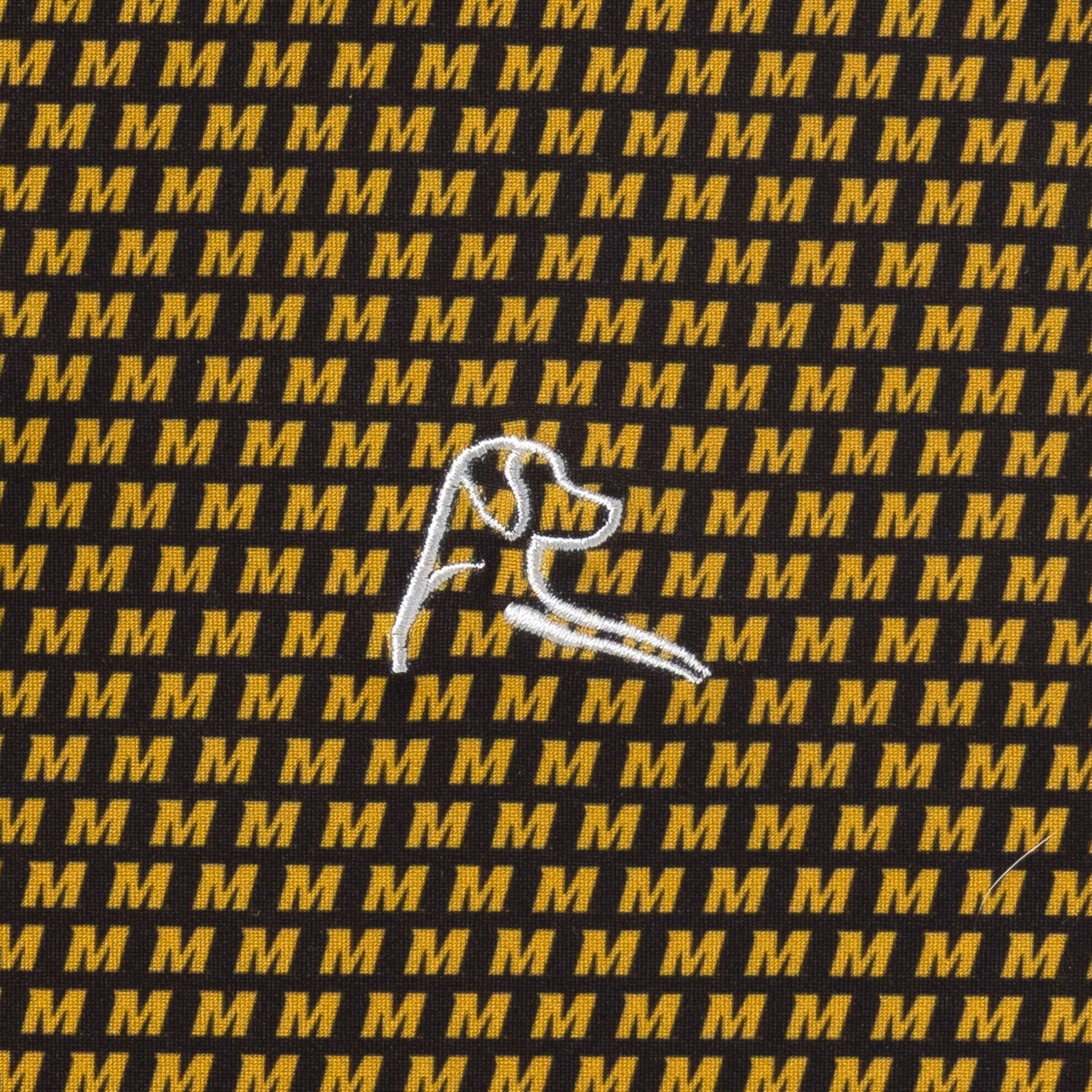 The Mizzou Icon | Collegiate Polo | The Mizzou Icon - Black/Pure Gold - Image 3