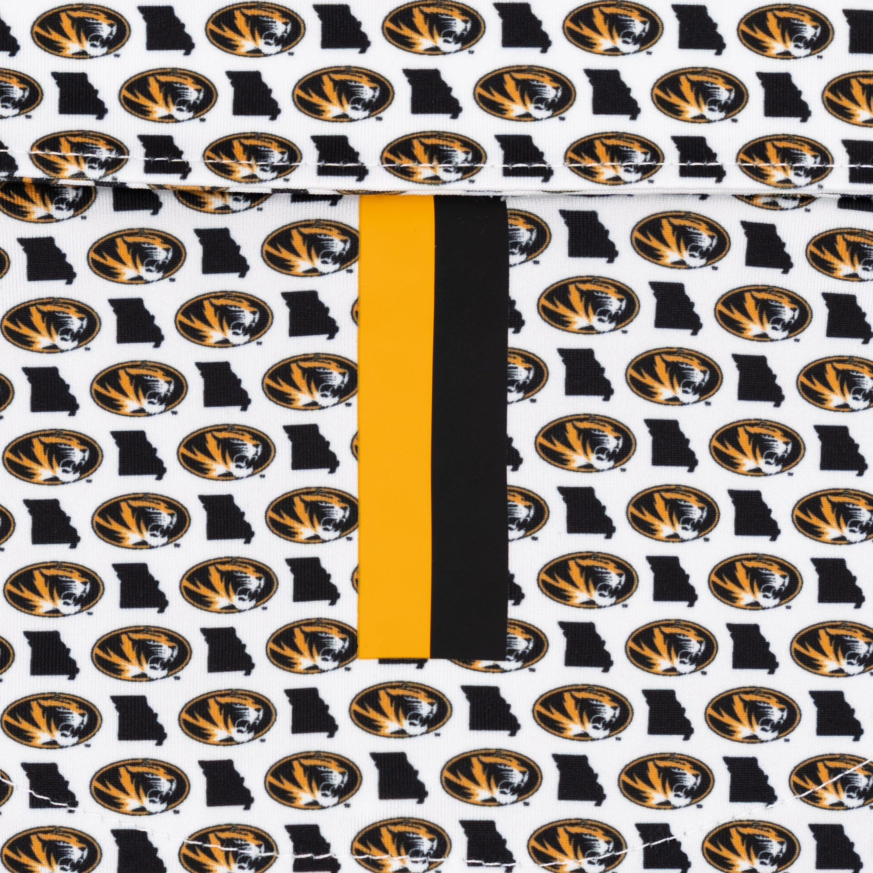 The Mizzou Tigers® | Collegiate Polo | The Mizzou Tigers® - White/Black - Image 4