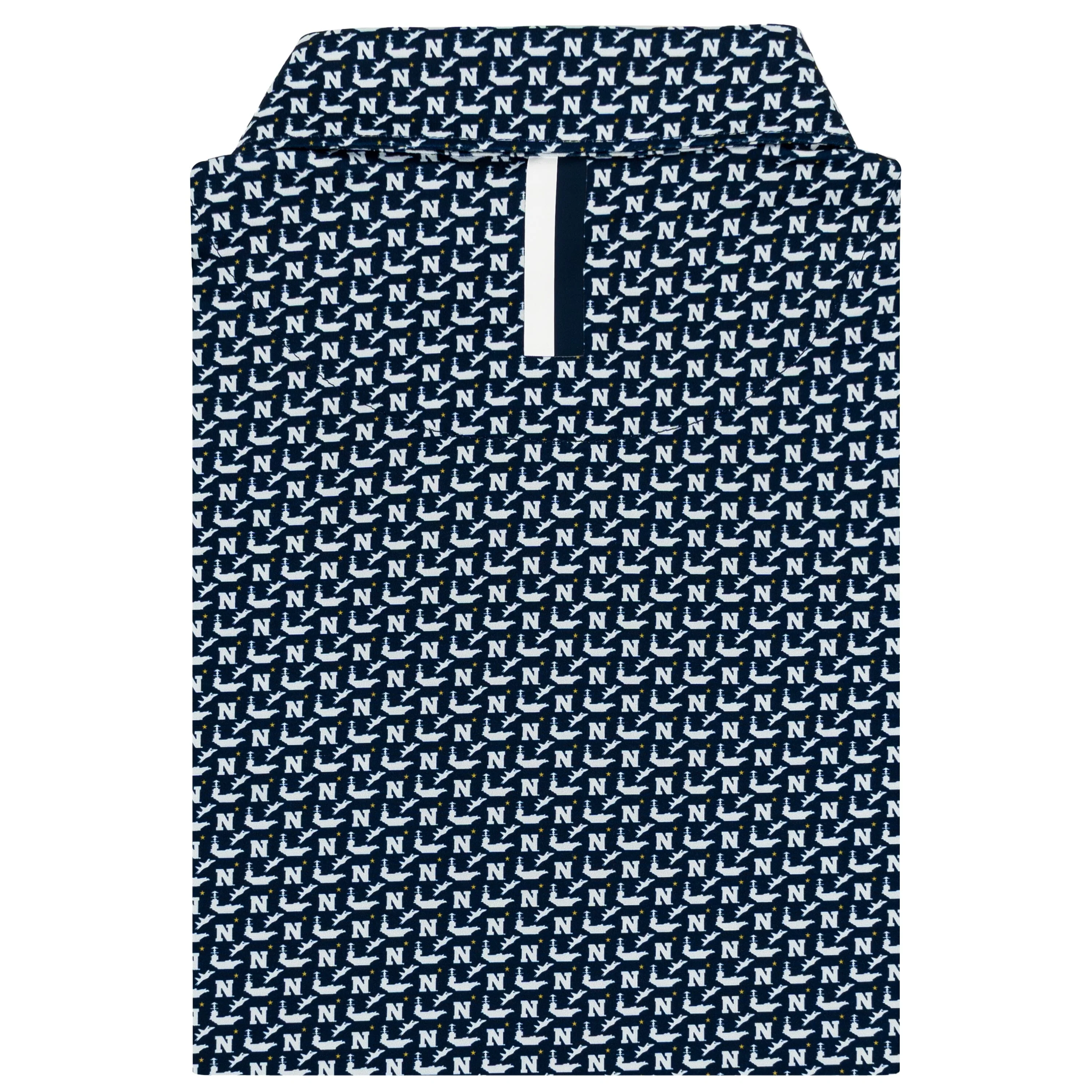 The Navy Midshipmen™ | Collegiate Polo | The Navy Midshipmen™ - Indigo Blue/White - Image 2