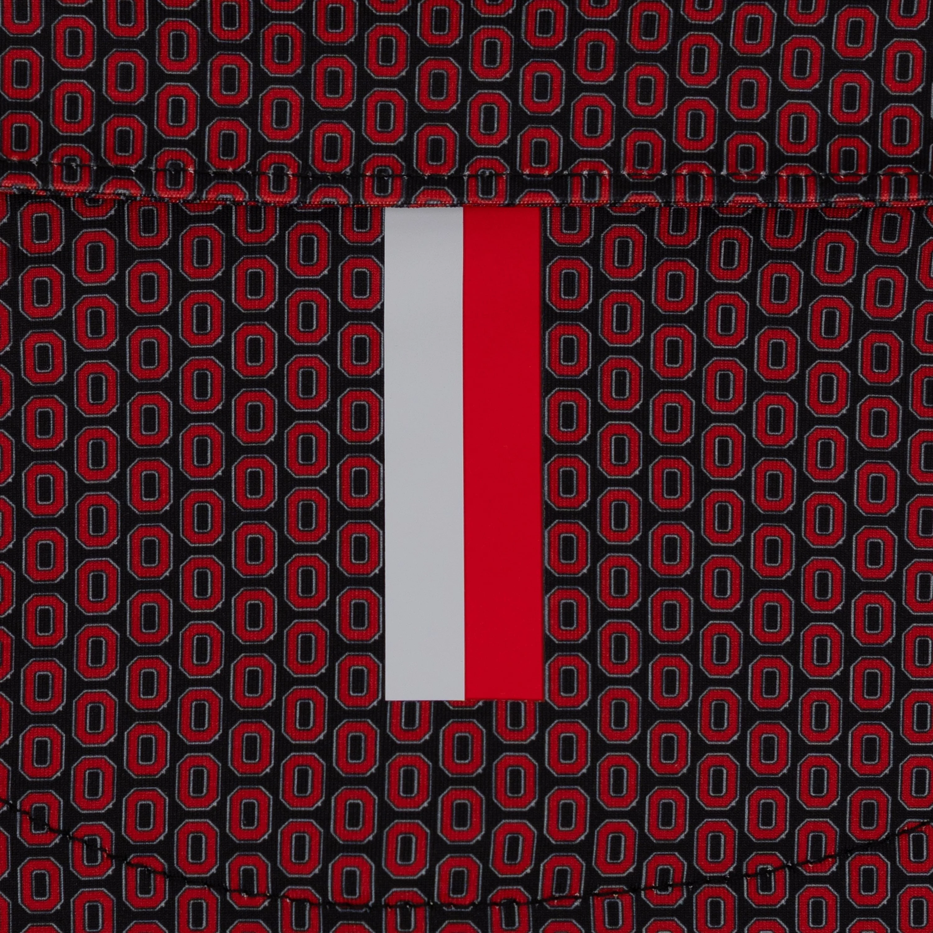 The Ohio State Block O | Collegiate Polo | The Ohio State Block O - Black/Roar Red - Image 4