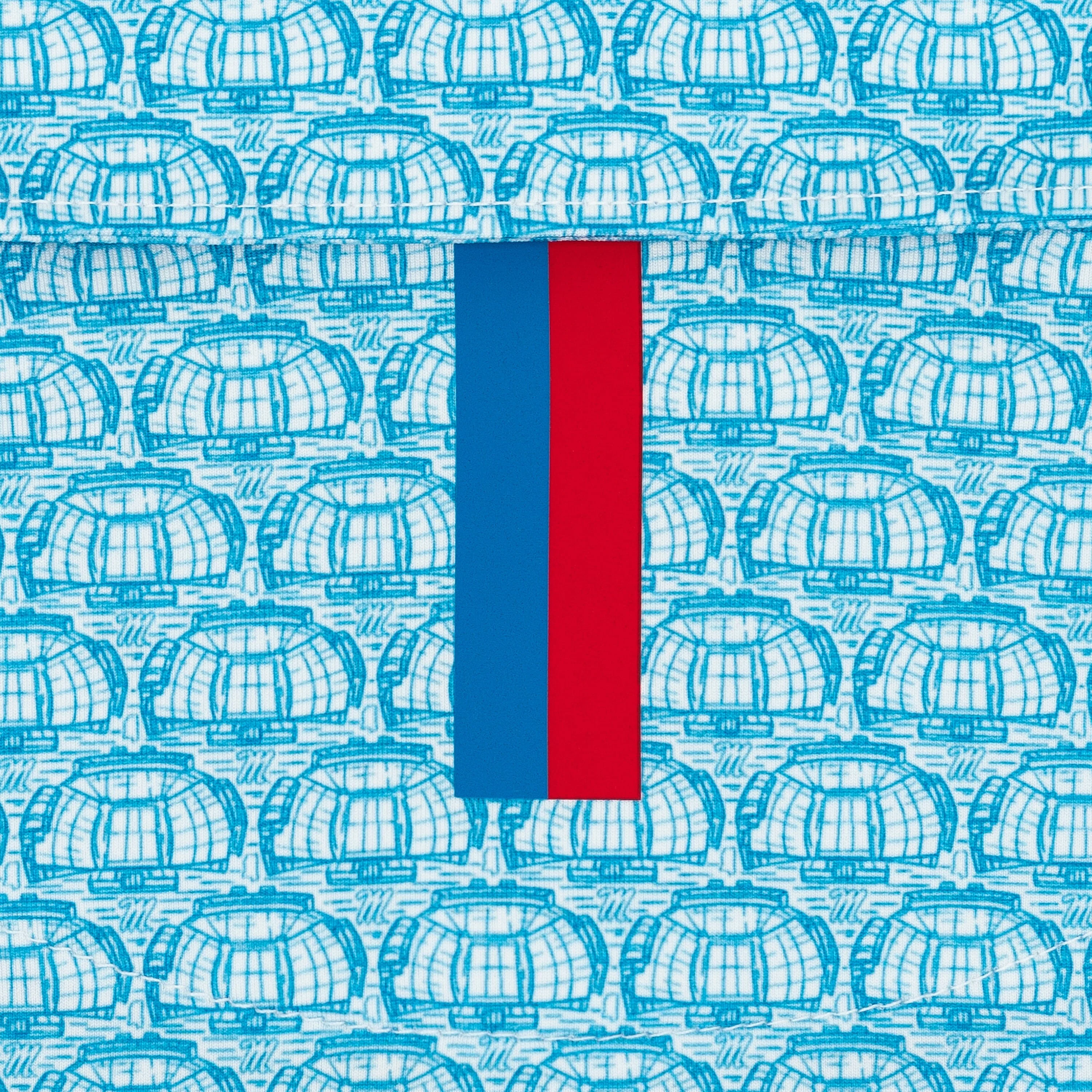 The Ole Miss Vaught-Hemingway Stadium™ | Collegiate Polo | The Ole Miss Vaught-Hemingway Stadium™ - White/Classic Blue - Image 4