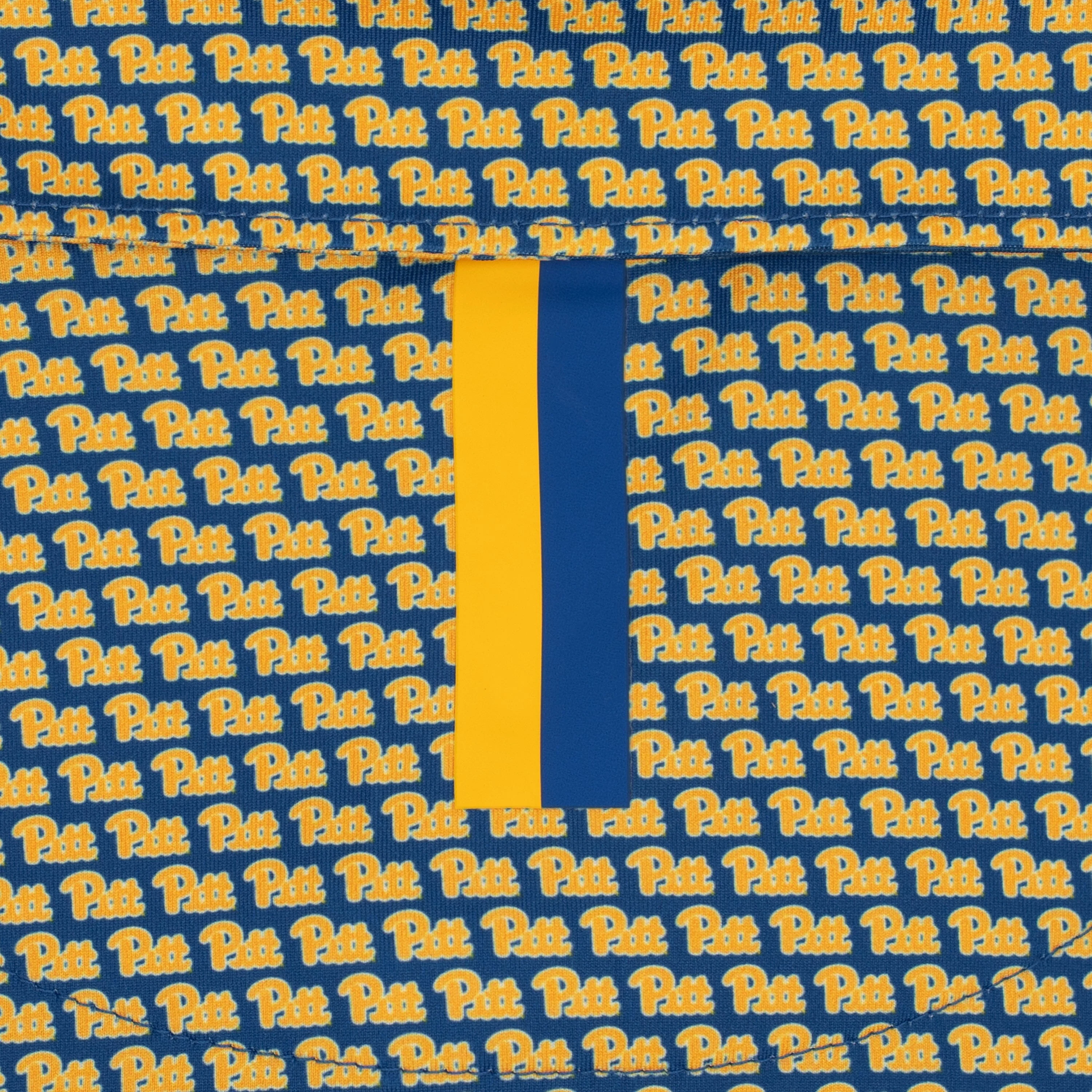 The Pitt Panthers™ | Collegiate Polo | The Pitt Panthers™ - Azure Blue/Saffron Yellow - Image 4