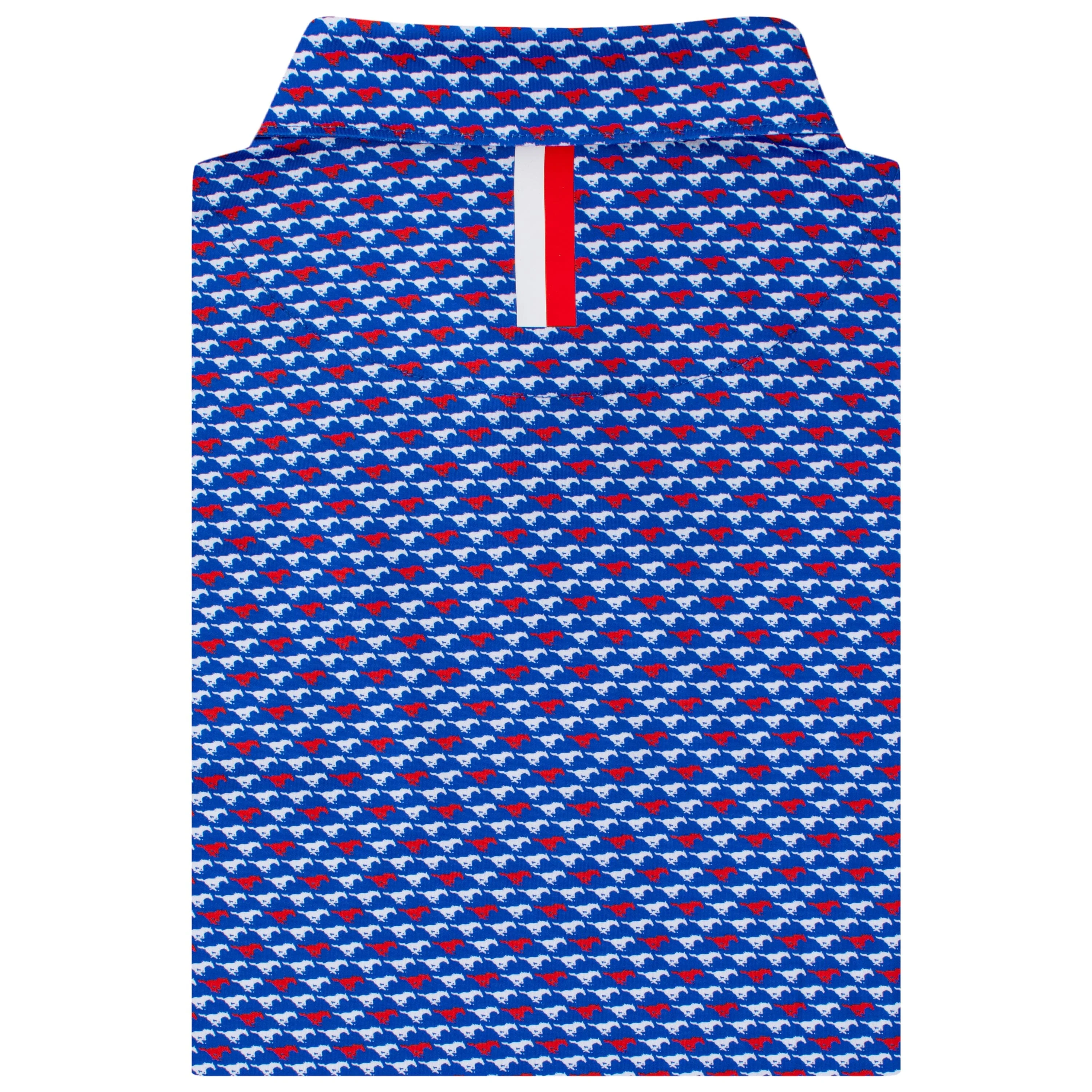 The SMU Mustangs™ | Collegiate Polo | The SMU Mustangs™ - Ocean Blue/White - Image 2