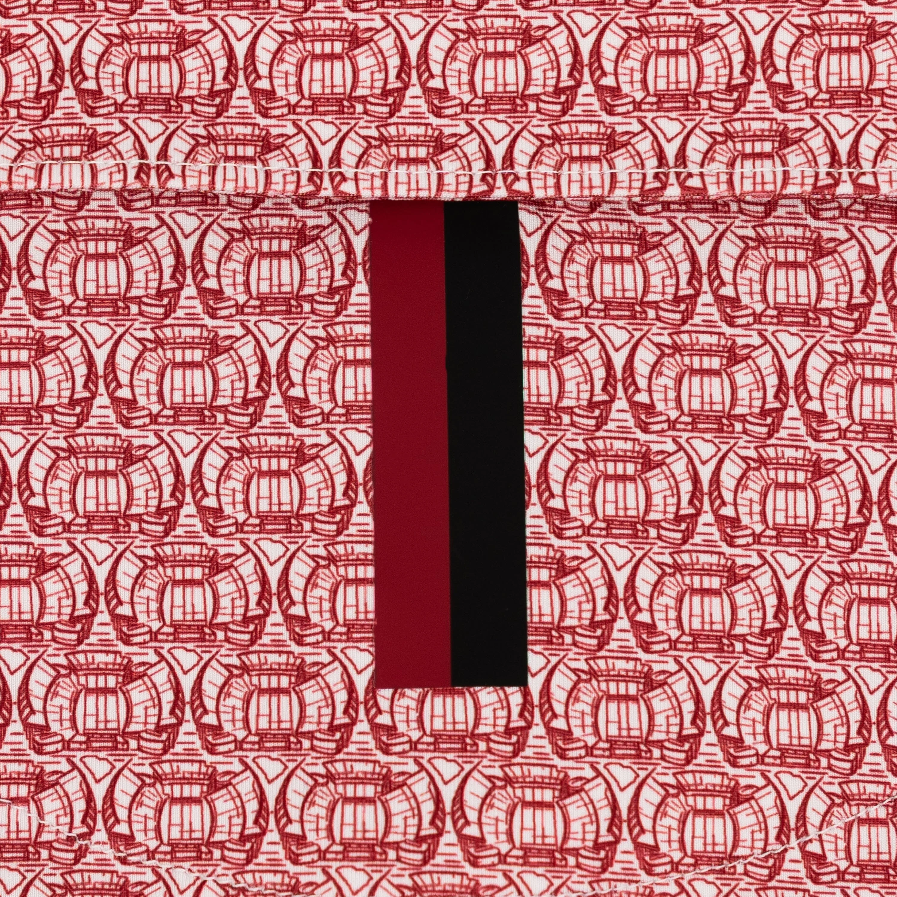 The South Carolina Williams-Brice Stadium™ | Collegiate Polo | The South Carolina Williams-Brice Stadium™ - White/Dark Red - Image 4