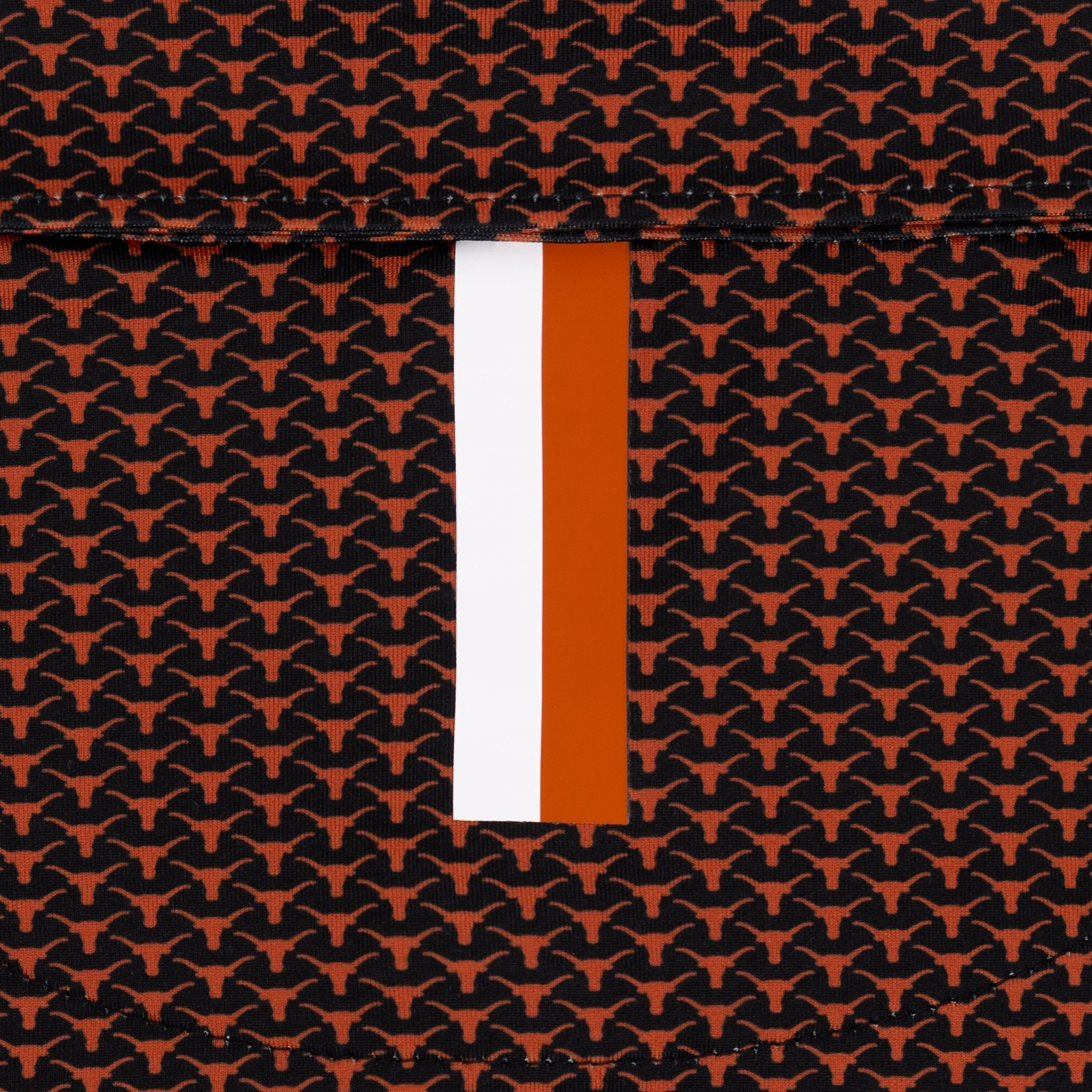 The Texas Horns | Collegiate Polo | The Texas Horns - Black/Rust Orange - Image 4