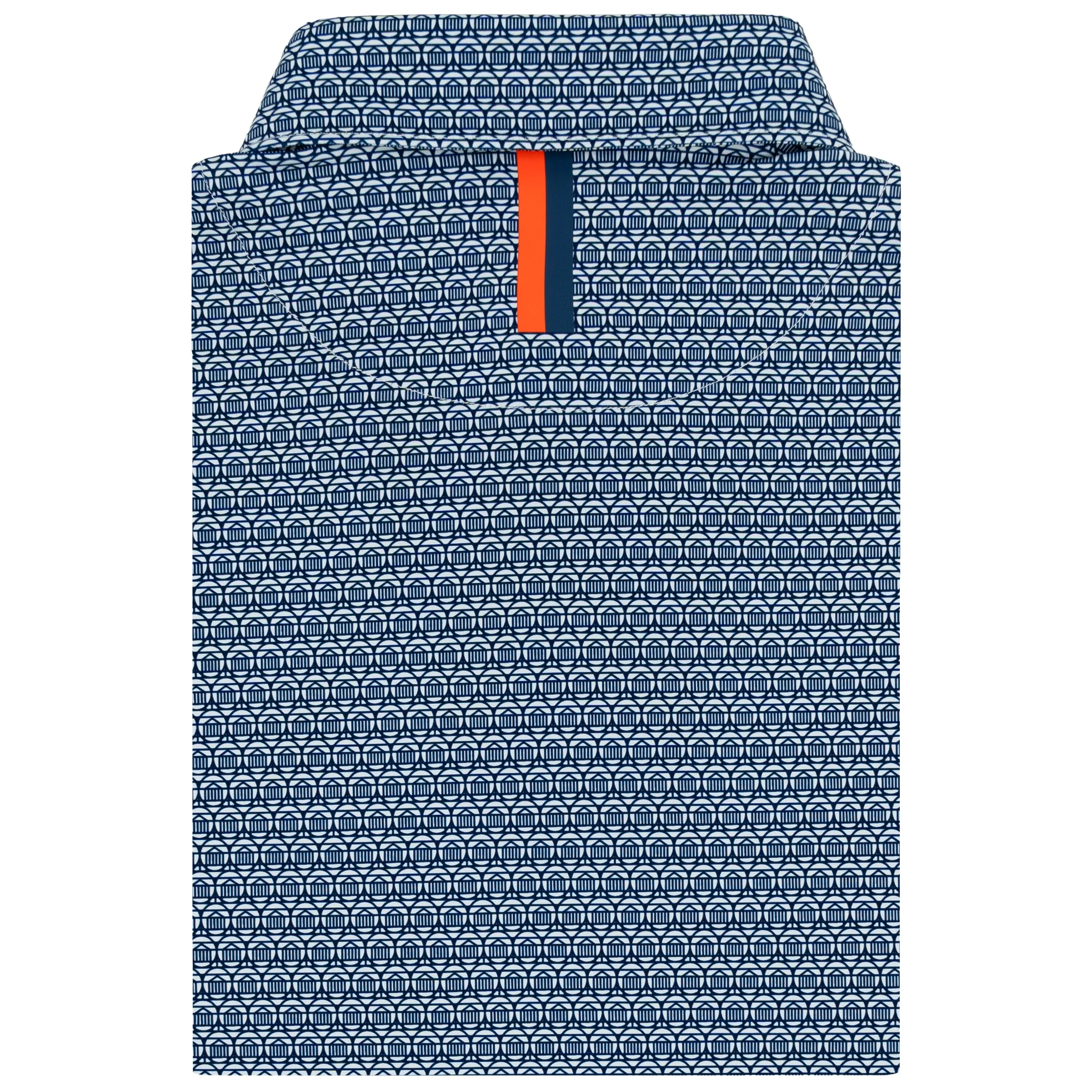 The UVA Rotunda | Collegiate Polo | The UVA Rotunda - White/Admiral Navy - Image 2
