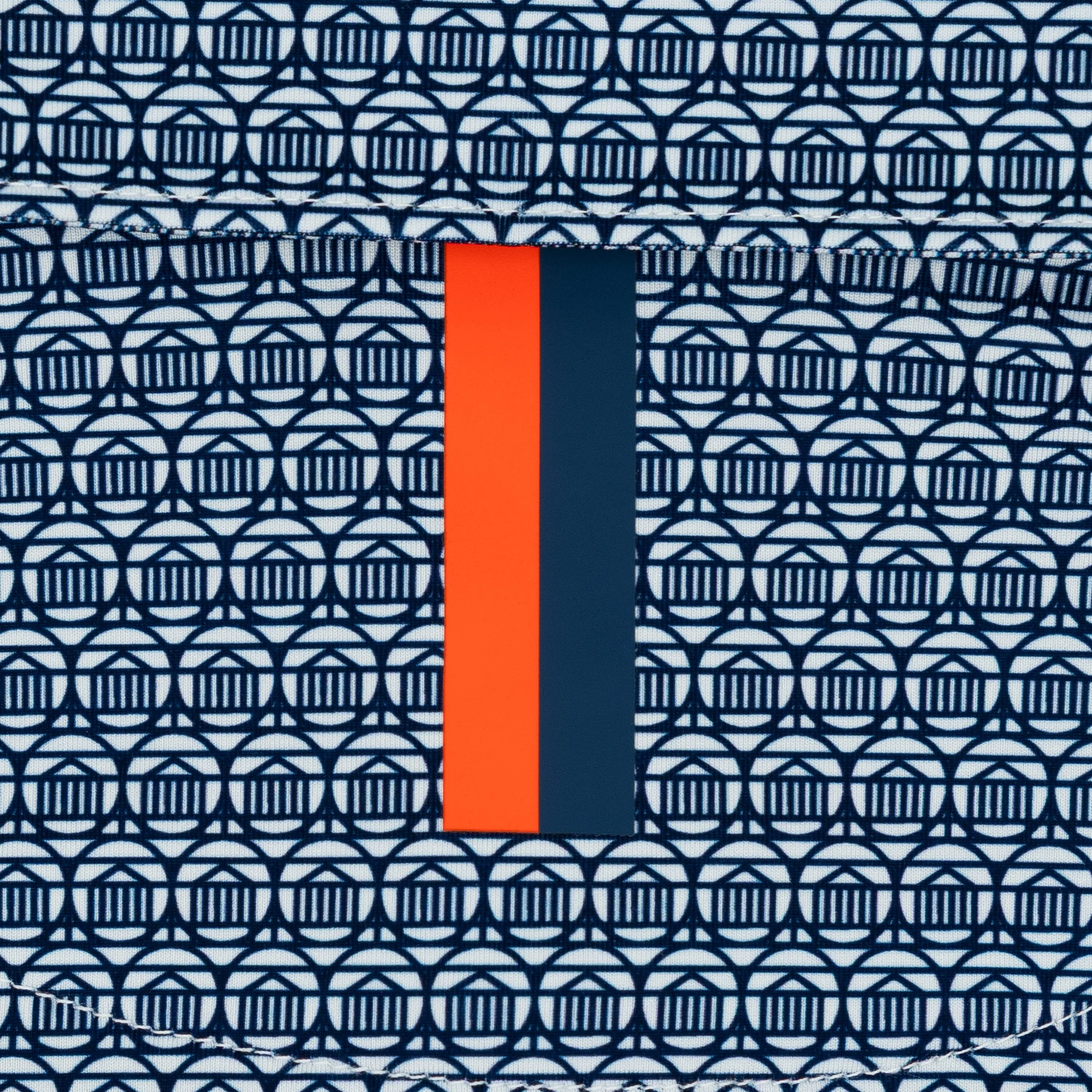 The UVA Rotunda | Collegiate Polo | The UVA Rotunda - White/Admiral Navy - Image 4