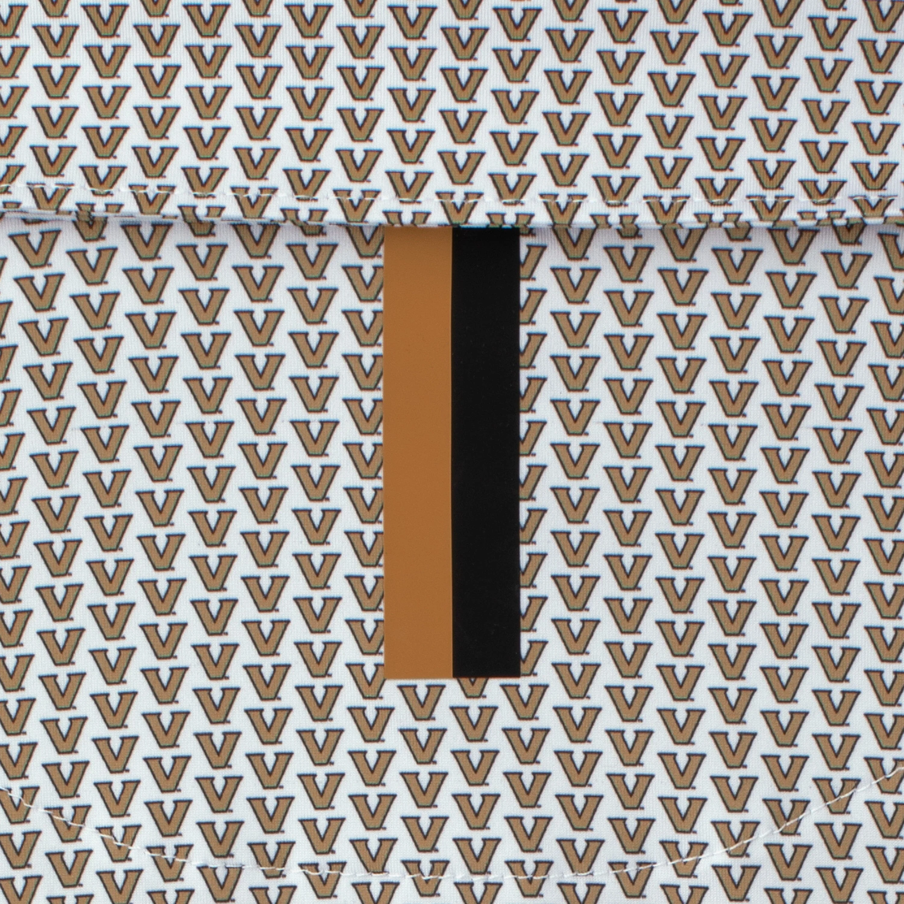 The Vanderbilt Commodores® | Collegiate Polo | The Vanderbilt Commodores® - White/Sierra Gold - Image 4