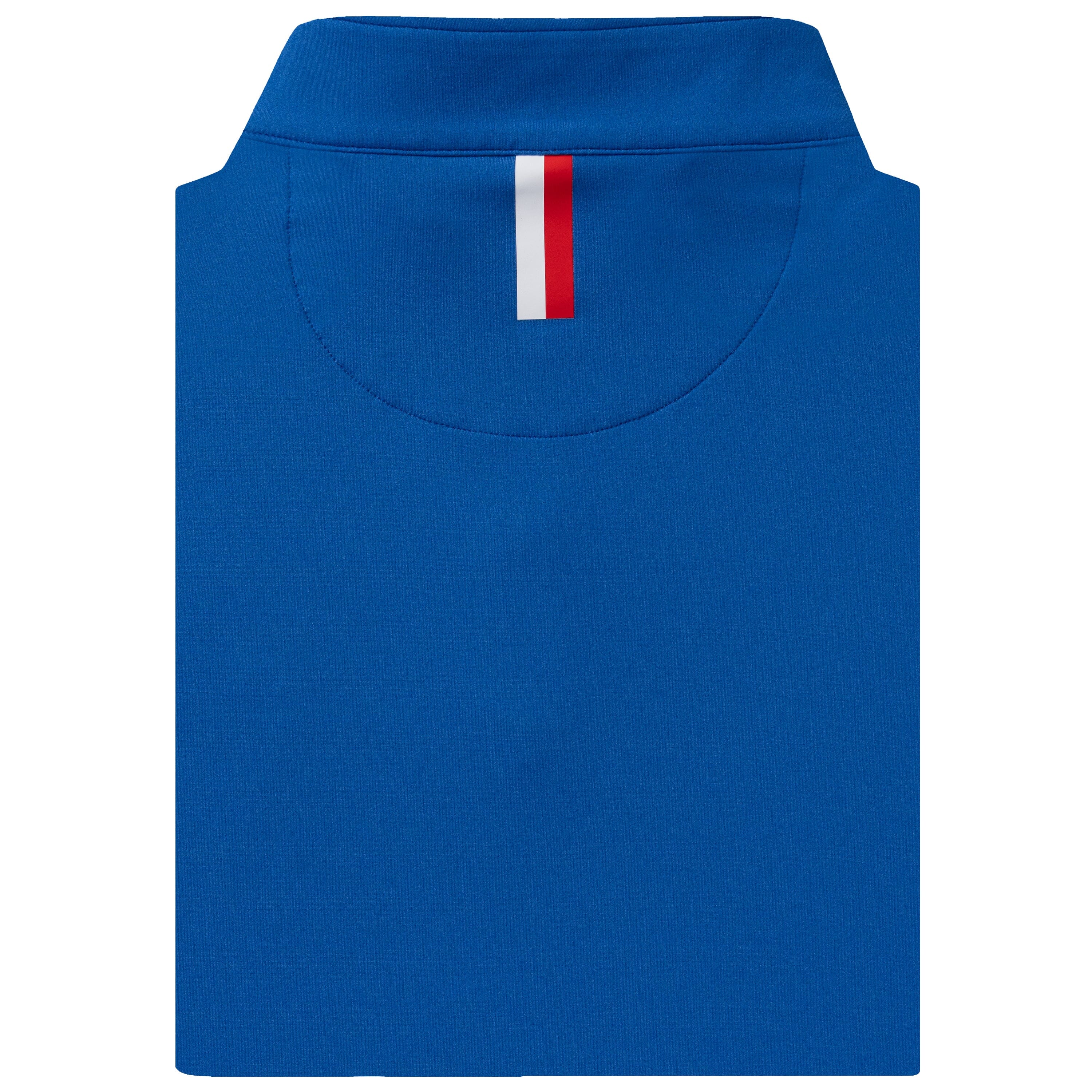Solid Collegiate Q-Zip - SMU | Solid - Ocean Blue - SMU - 2 - Image 2