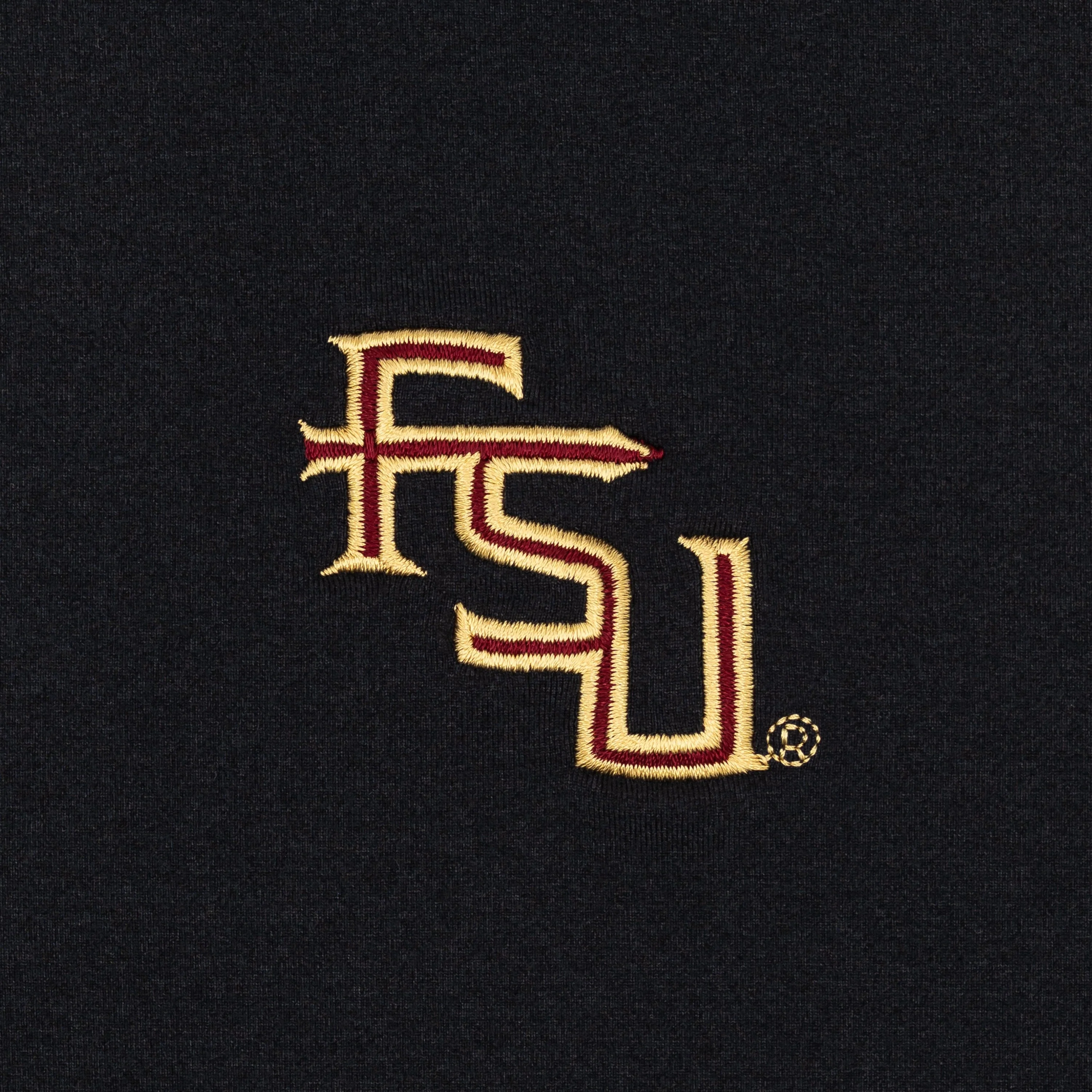 Solid Collegiate Q-Zip - Florida State | Solid - Black - Florida State - 1 - Image 3