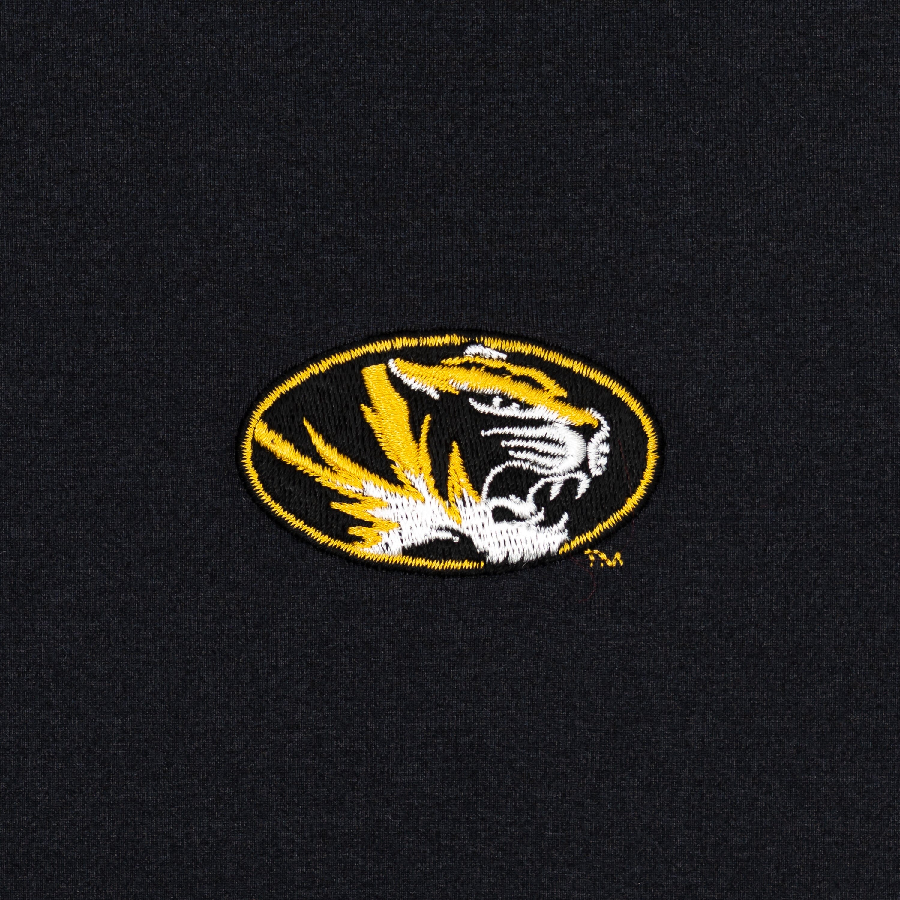 Solid Collegiate Q-Zip - Mizzou | Solid - Black - Mizzou - 1 - Image 3