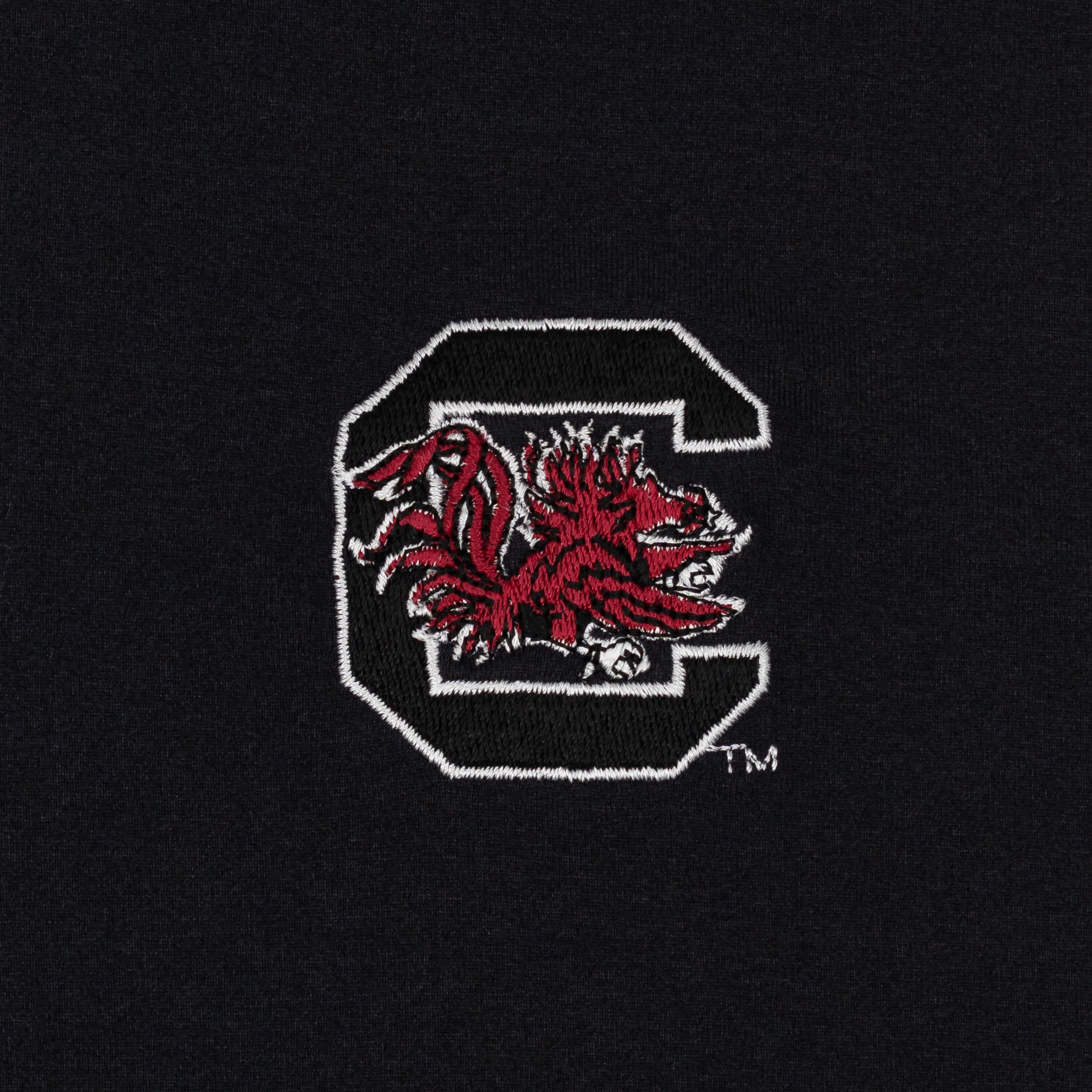 Solid Collegiate Q-Zip - South Carolina | Solid - Black - South Carolina - 1 - Image 3