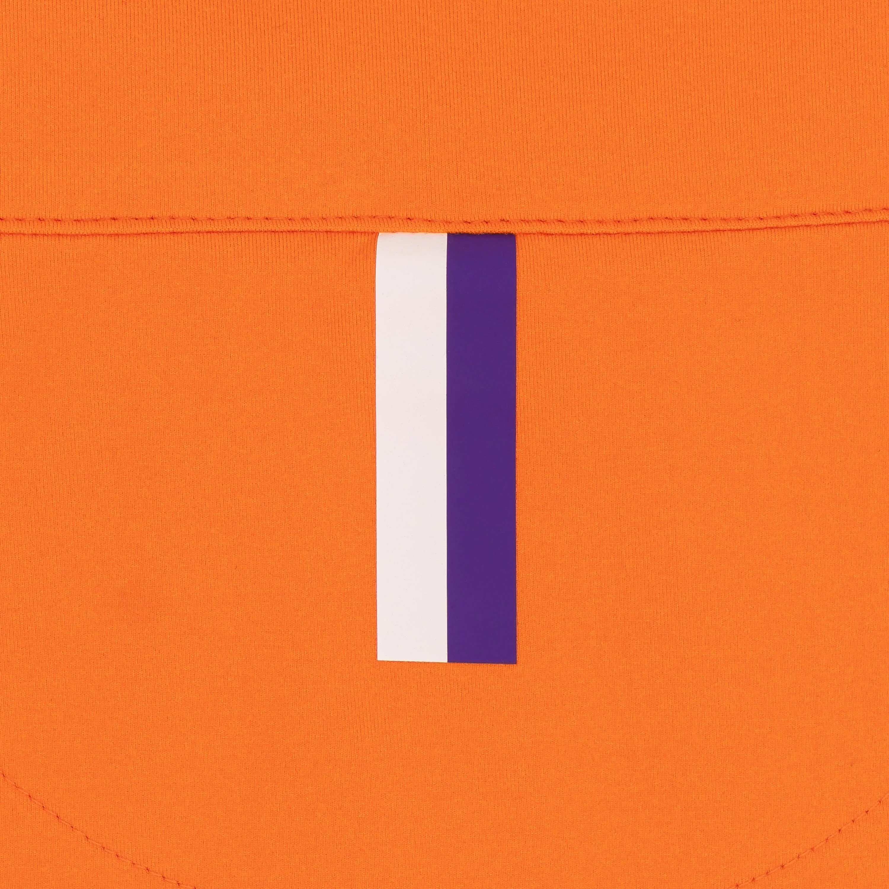 Solid Collegiate Q-Zip - Clemson | Solid - Bright Orange - Clemson - 1 - Image 5