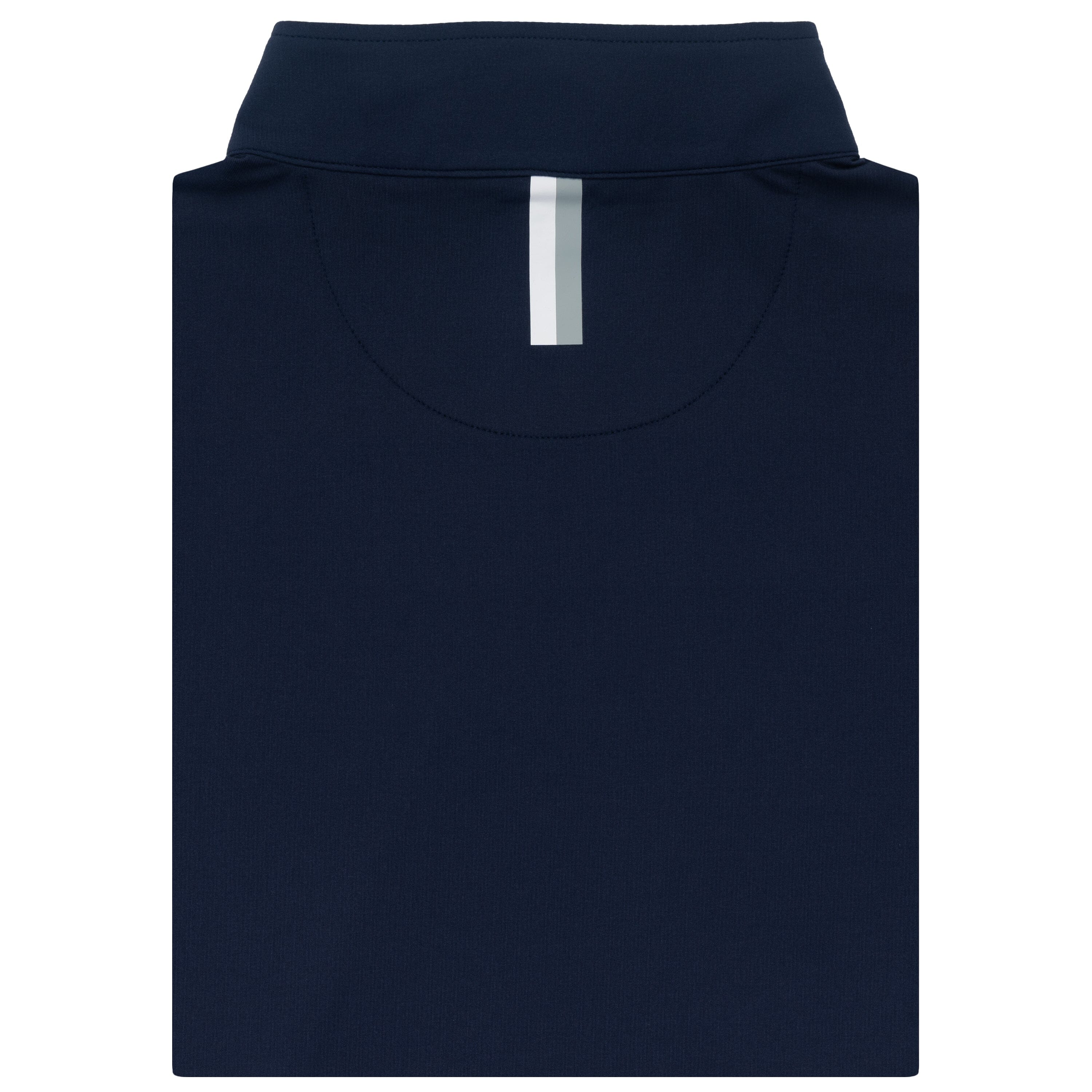 Solid Collegiate Q-Zip - Georgetown | Solid - Indigo Blue - Georgetown - 1 - Image 2