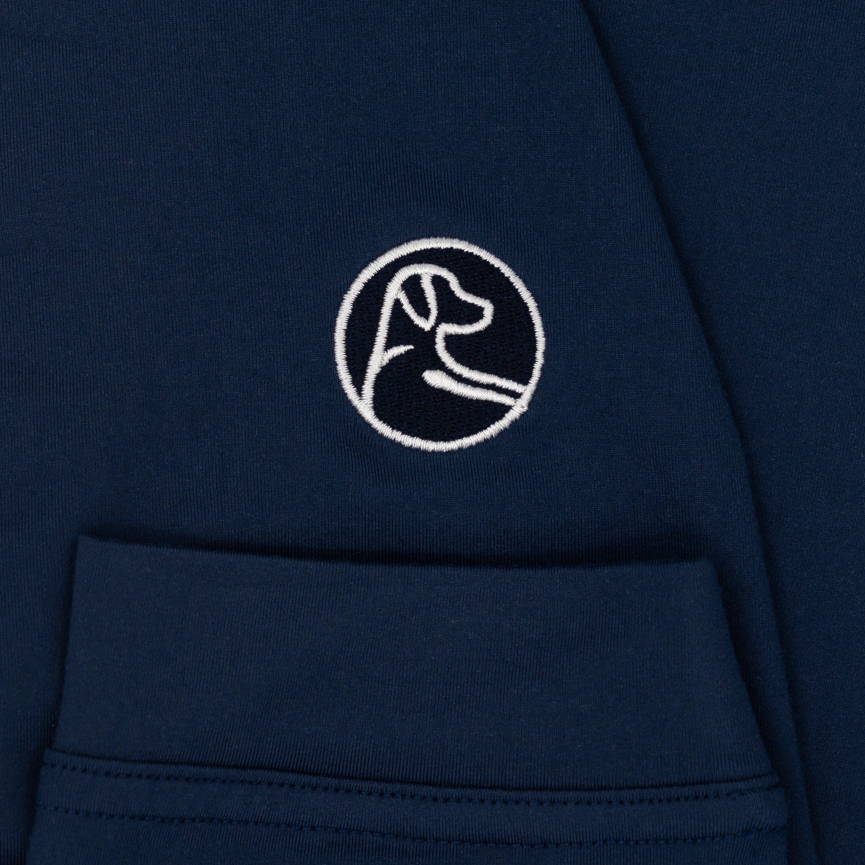 Solid Collegiate Q-Zip - Navy | Solid - Indigo Blue - Navy - 1 - Image 4