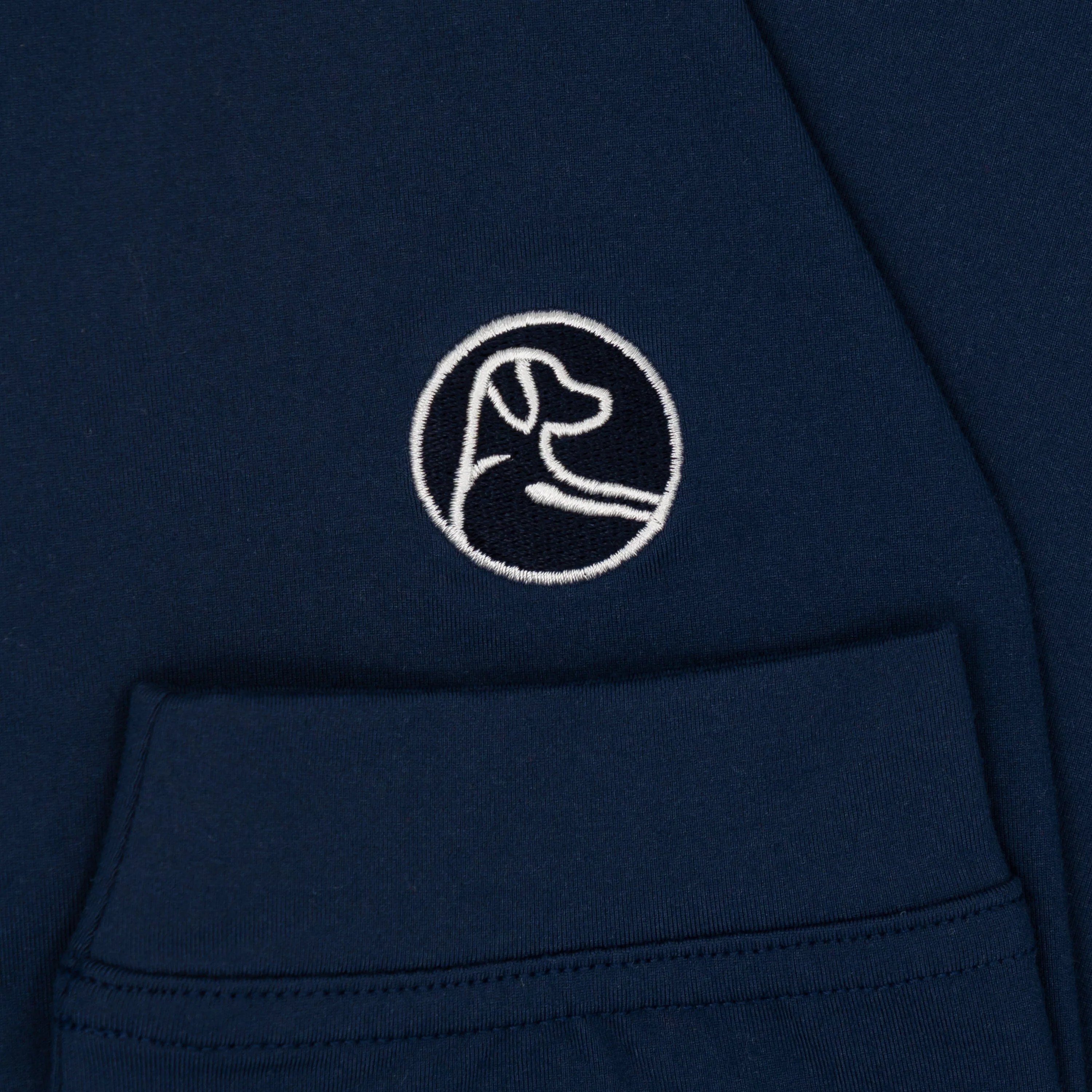 Solid Collegiate Q-Zip - UConn | Solid - Indigo Blue - UConn - 1 - Image 3