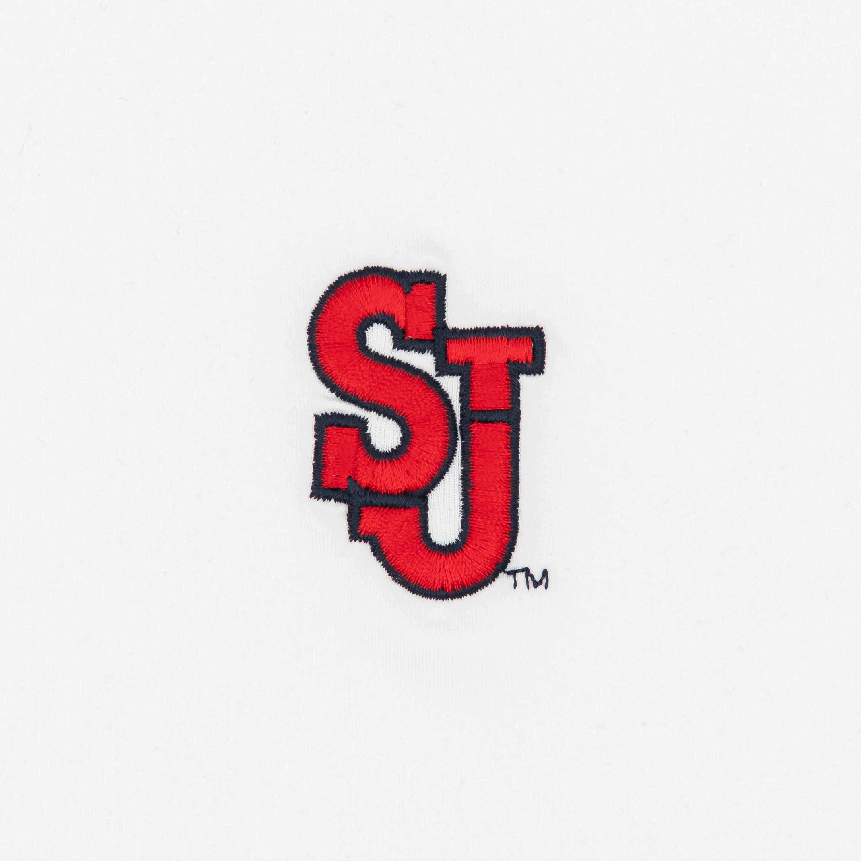 Solid Collegiate Q-Zip - St. John's | Solid - White - St. John's - 1 - Image 3