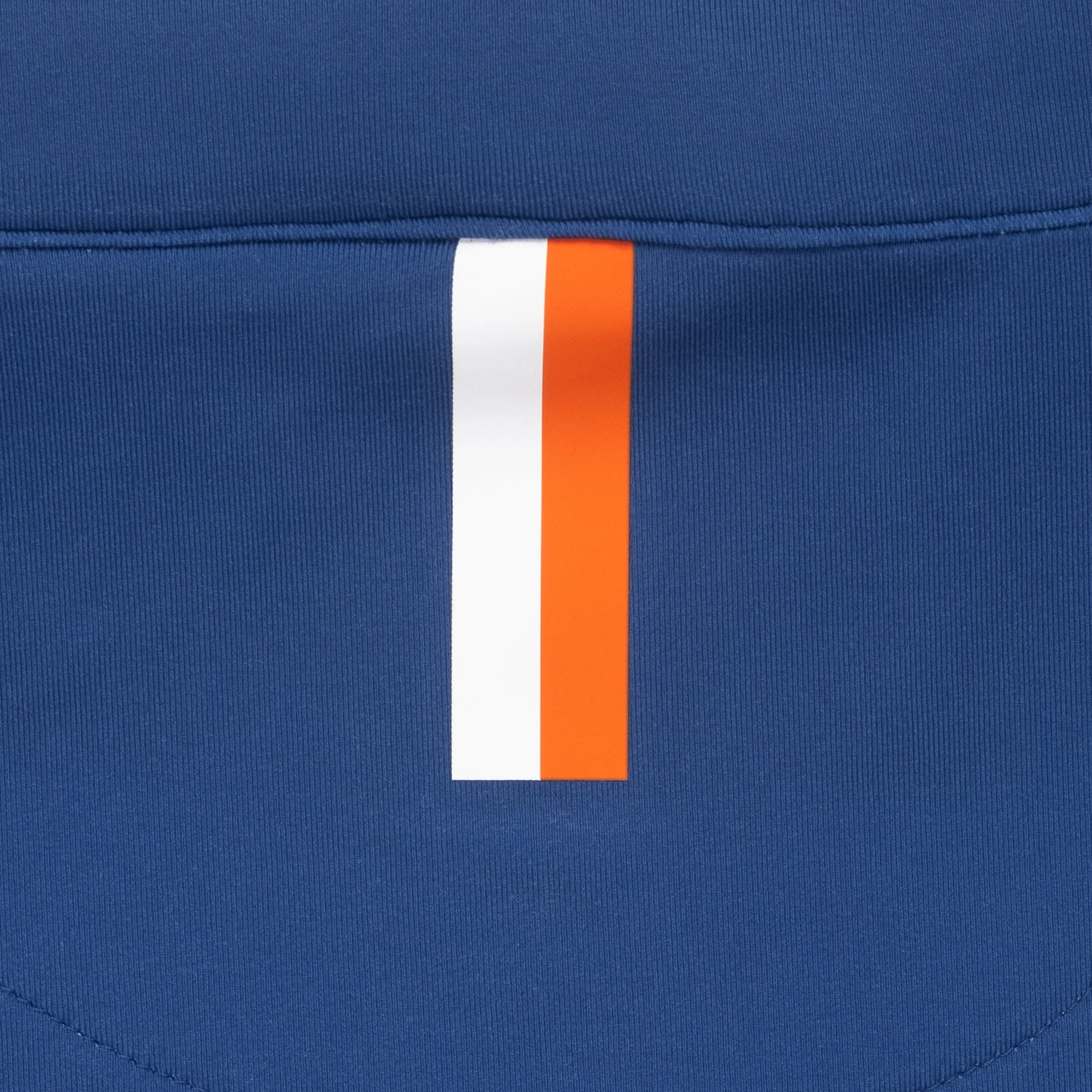 Florida Helmet Stripe Collegiate Q-Zip | The Florida Helmet Stripe - Ocean Blue/White - Image 5