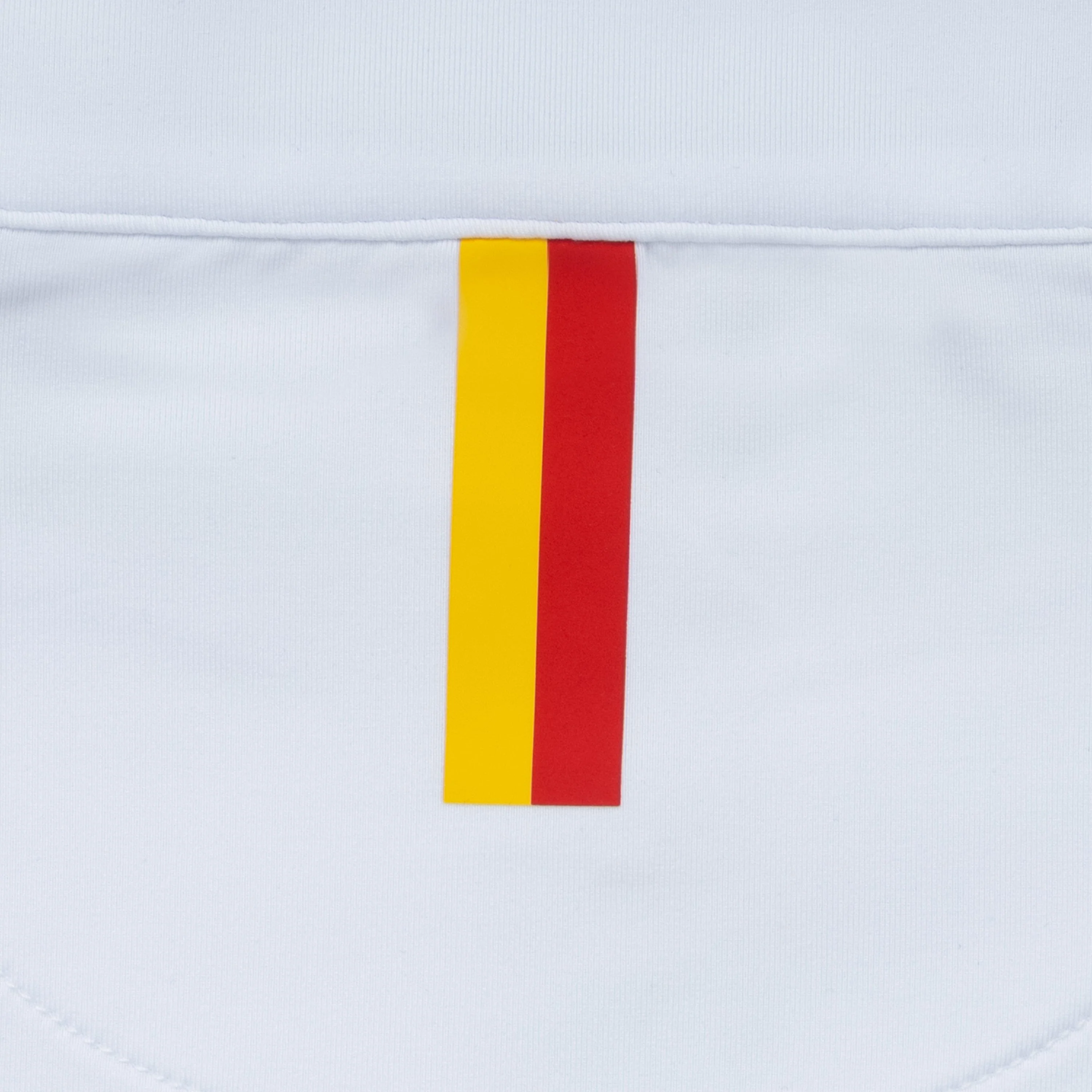Iowa State Jersey Stripe Collegiate Q-Zip | The Iowa State Jersey Stripe - White/Varsity Red - Image 5